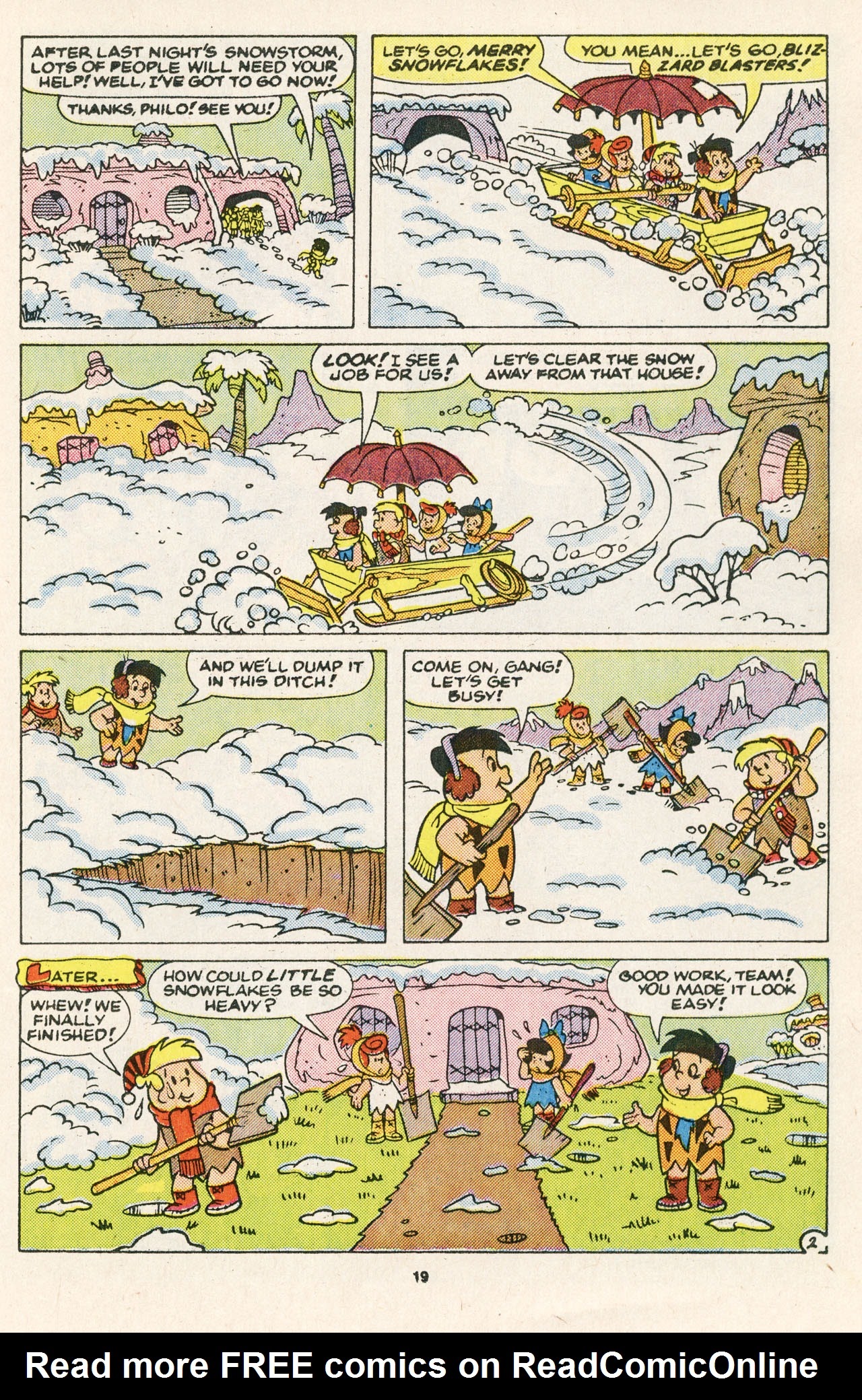 Read online The Flintstone Kids comic -  Issue #11 - 21