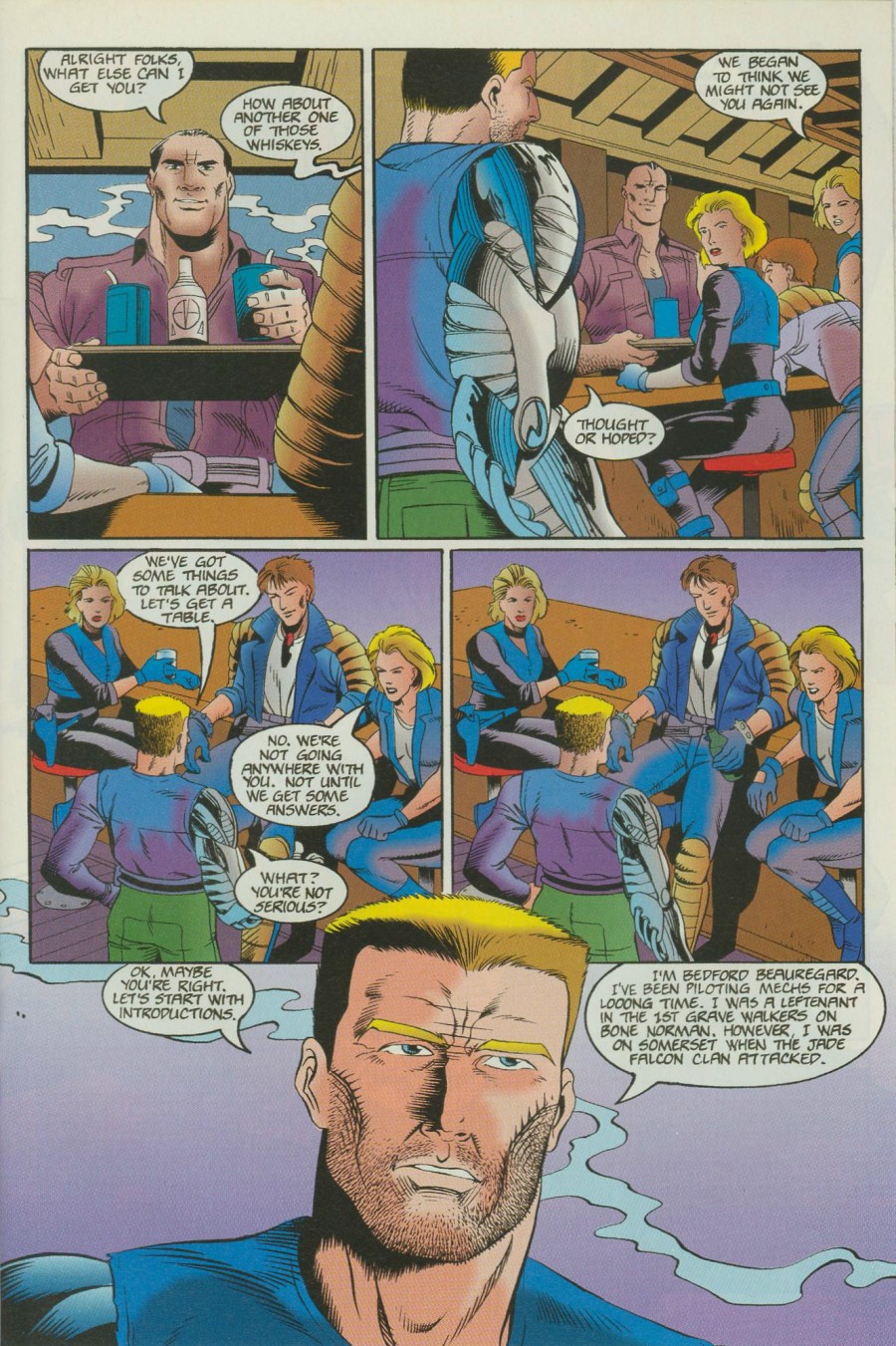 Read online Battletech: Fallout comic -  Issue #2 - 14