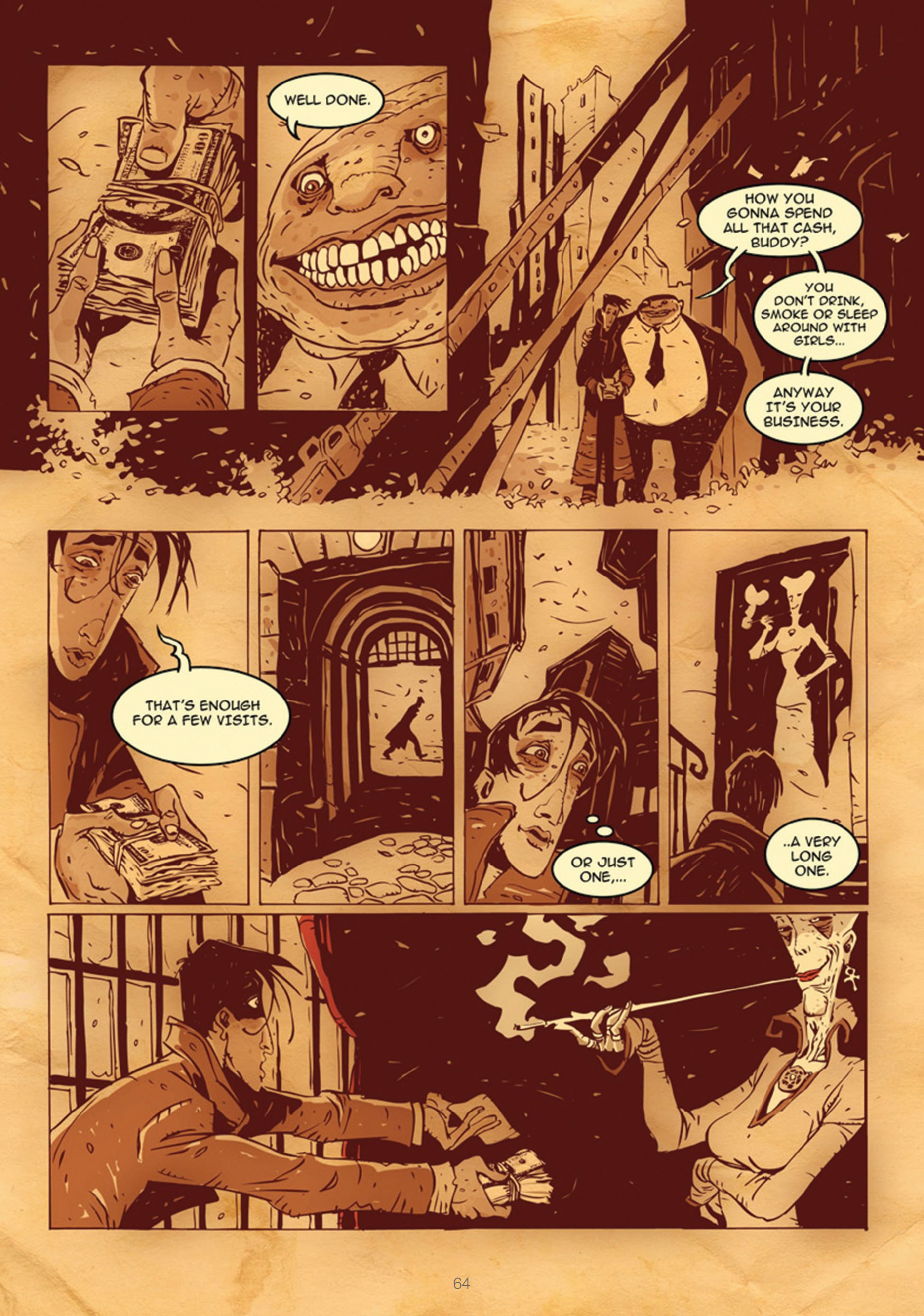 Read online Meanwhile... comic -  Issue #6 - 64