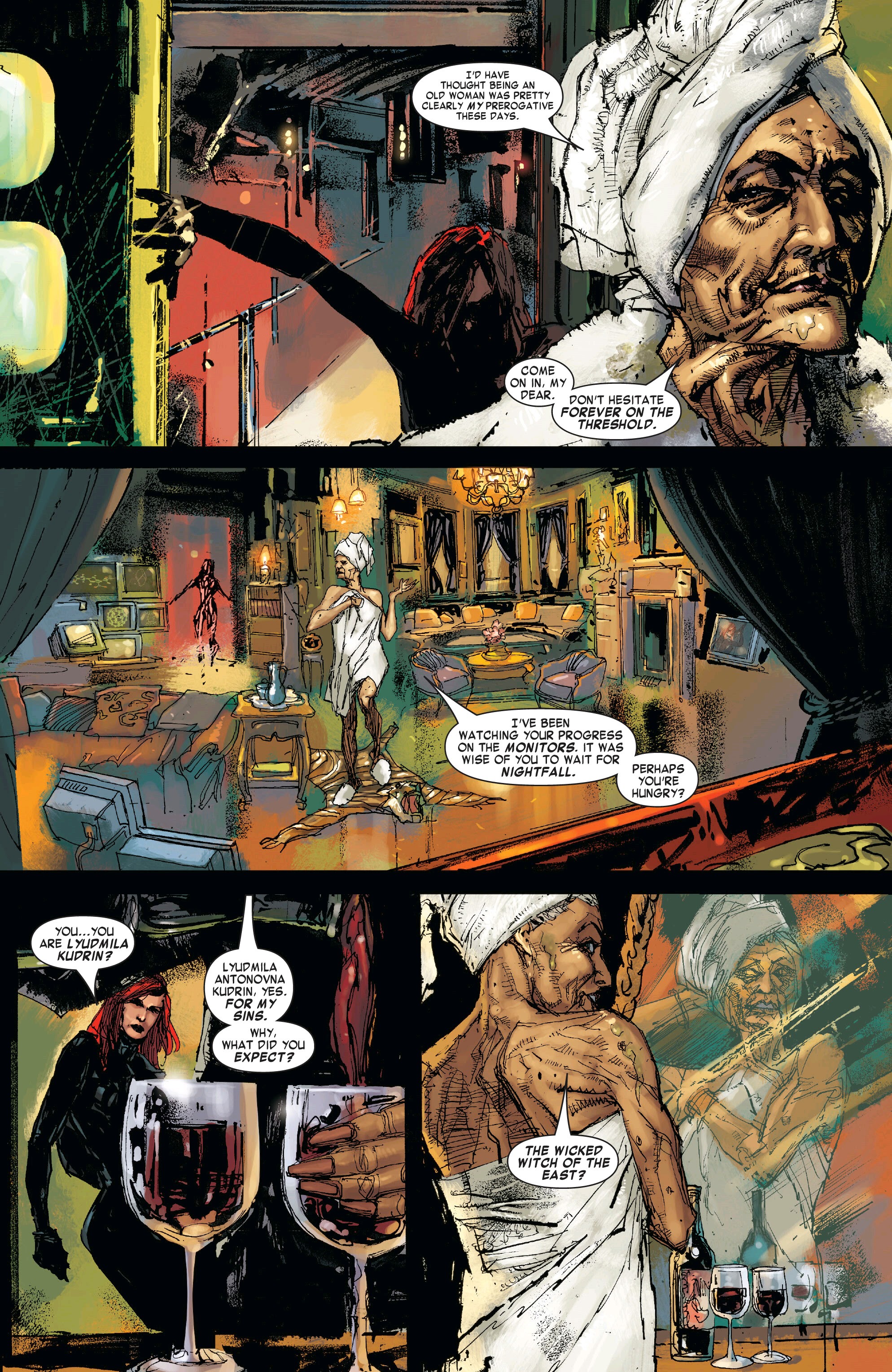 Read online Black Widow: Welcome To The Game comic -  Issue # TPB (Part 2) - 12