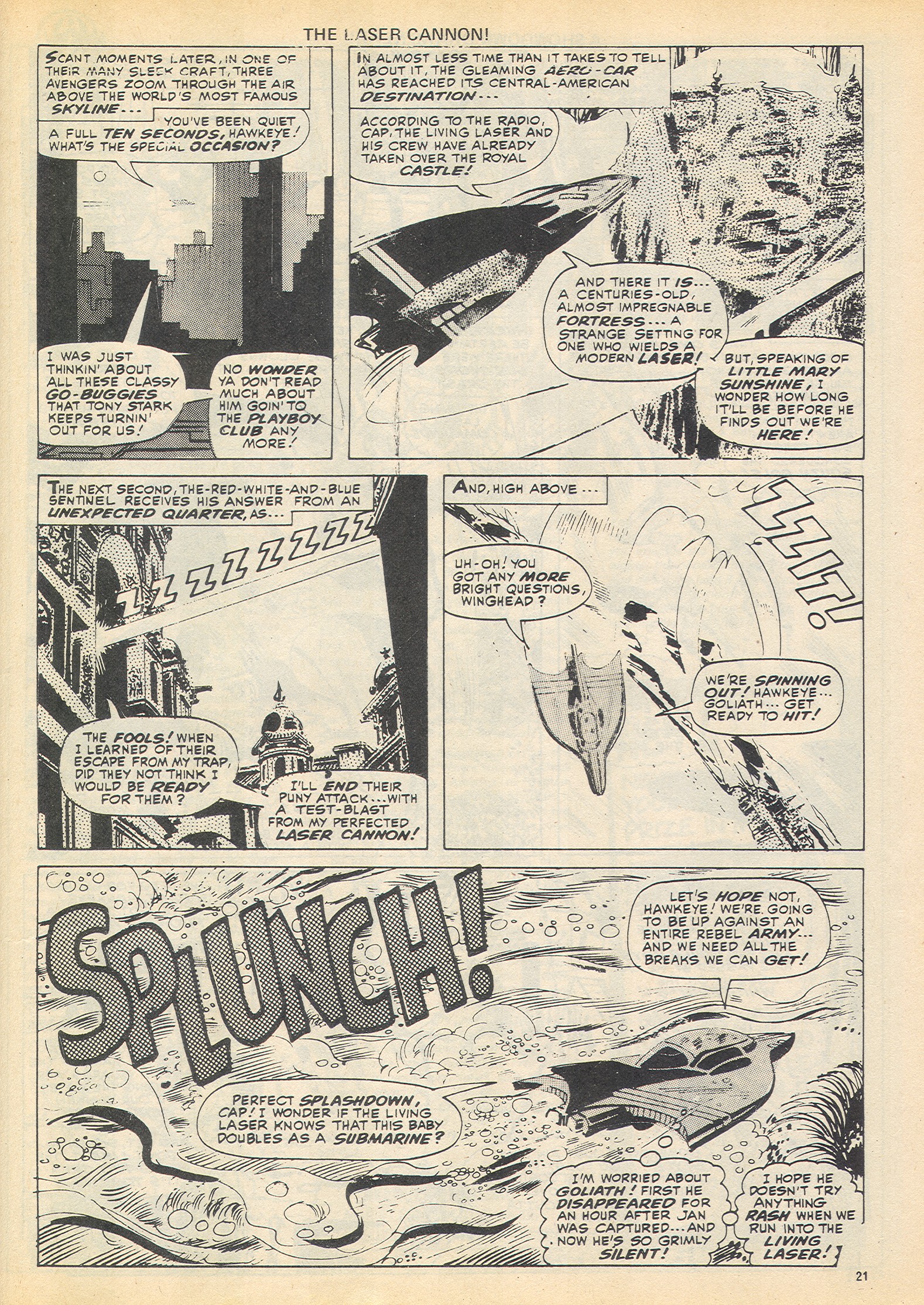 Read online The Avengers (1973) comic -  Issue #36 - 21