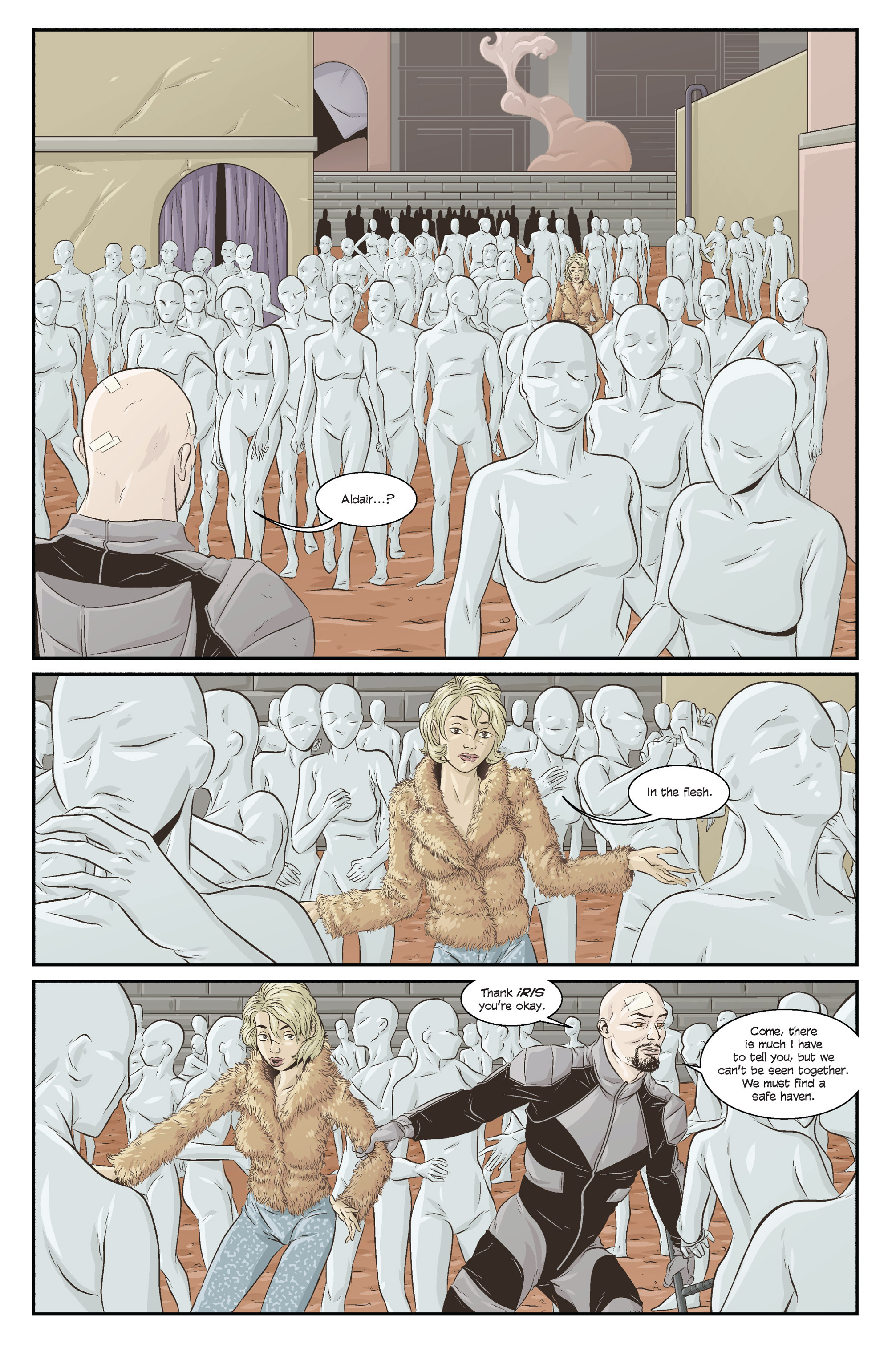 Read online Skinned comic -  Issue #5 - 7