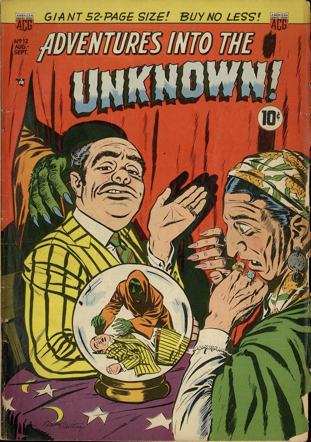 Read online Adventures Into The Unknown comic -  Issue #12 - 1