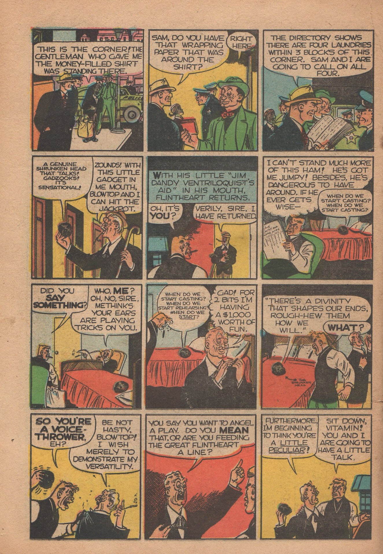 Read online Dick Tracy comic -  Issue #142 - 48