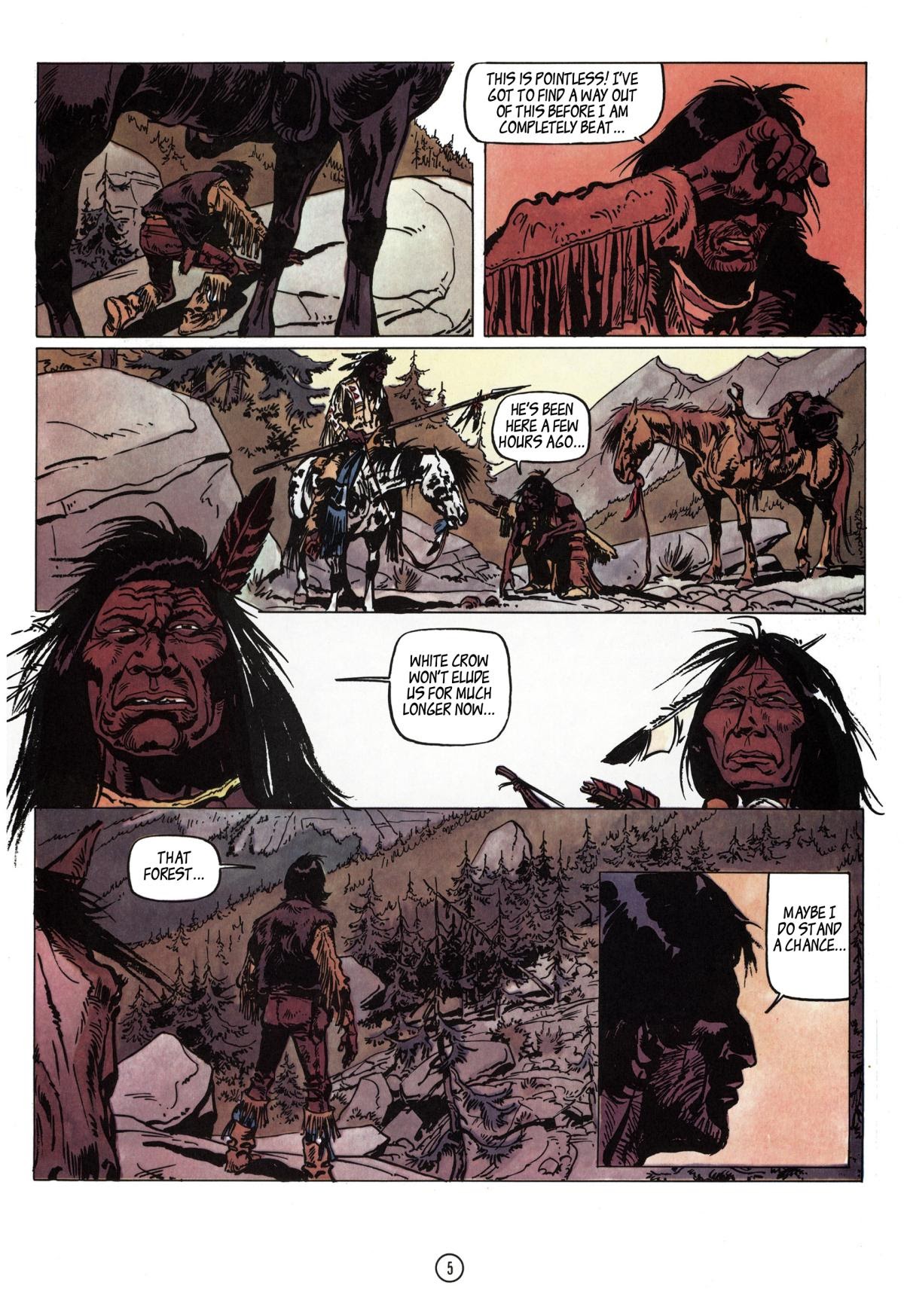 Read online Buddy Longway comic -  Issue #5 - 5