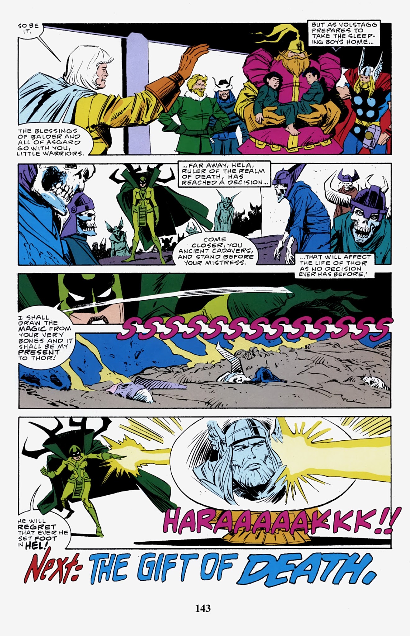 Read online Thor Visionaries: Walter Simonson comic -  Issue # TPB 4 - 144