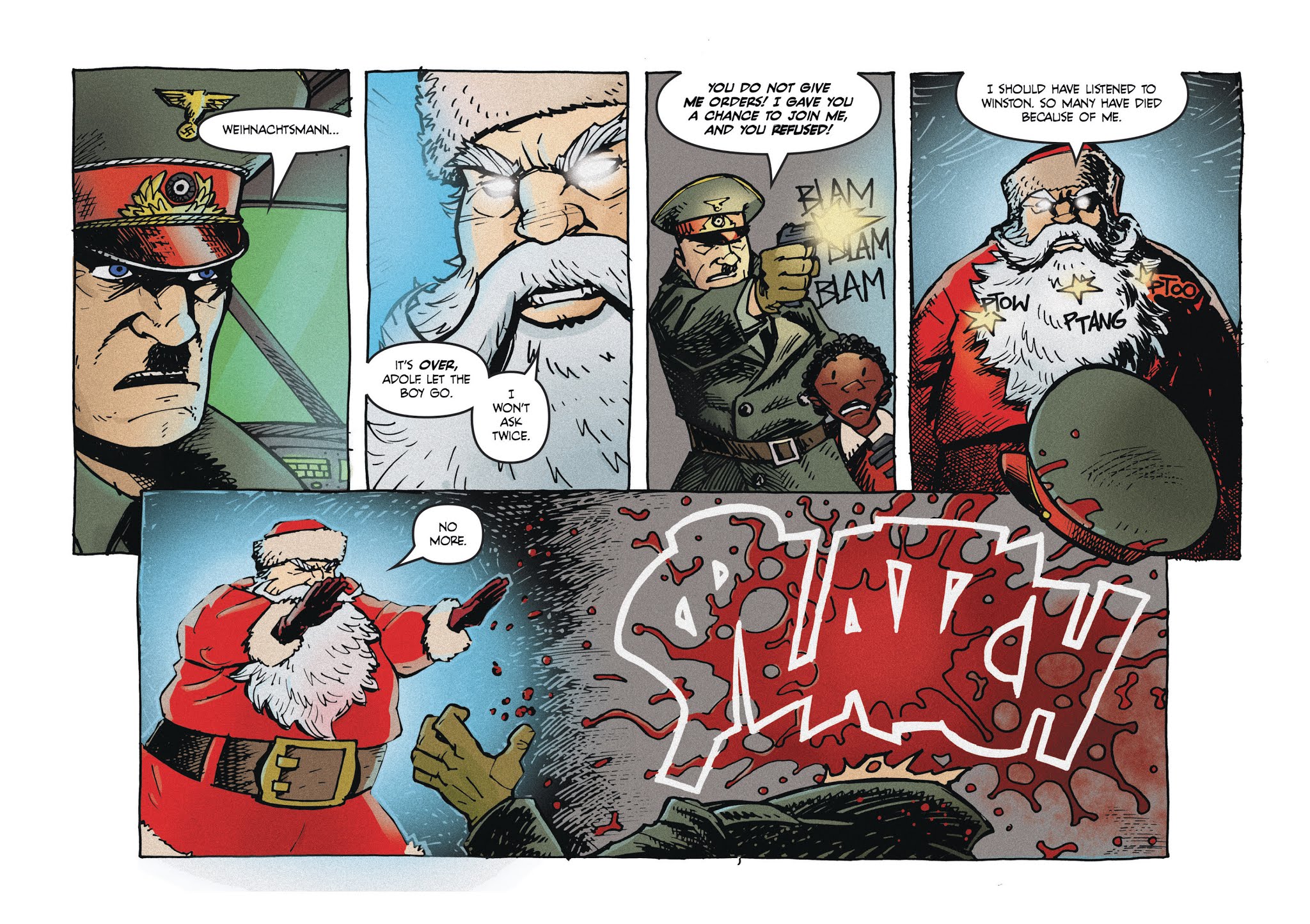 Read online Santa Claus vs. The Nazis comic -  Issue # TPB - 88