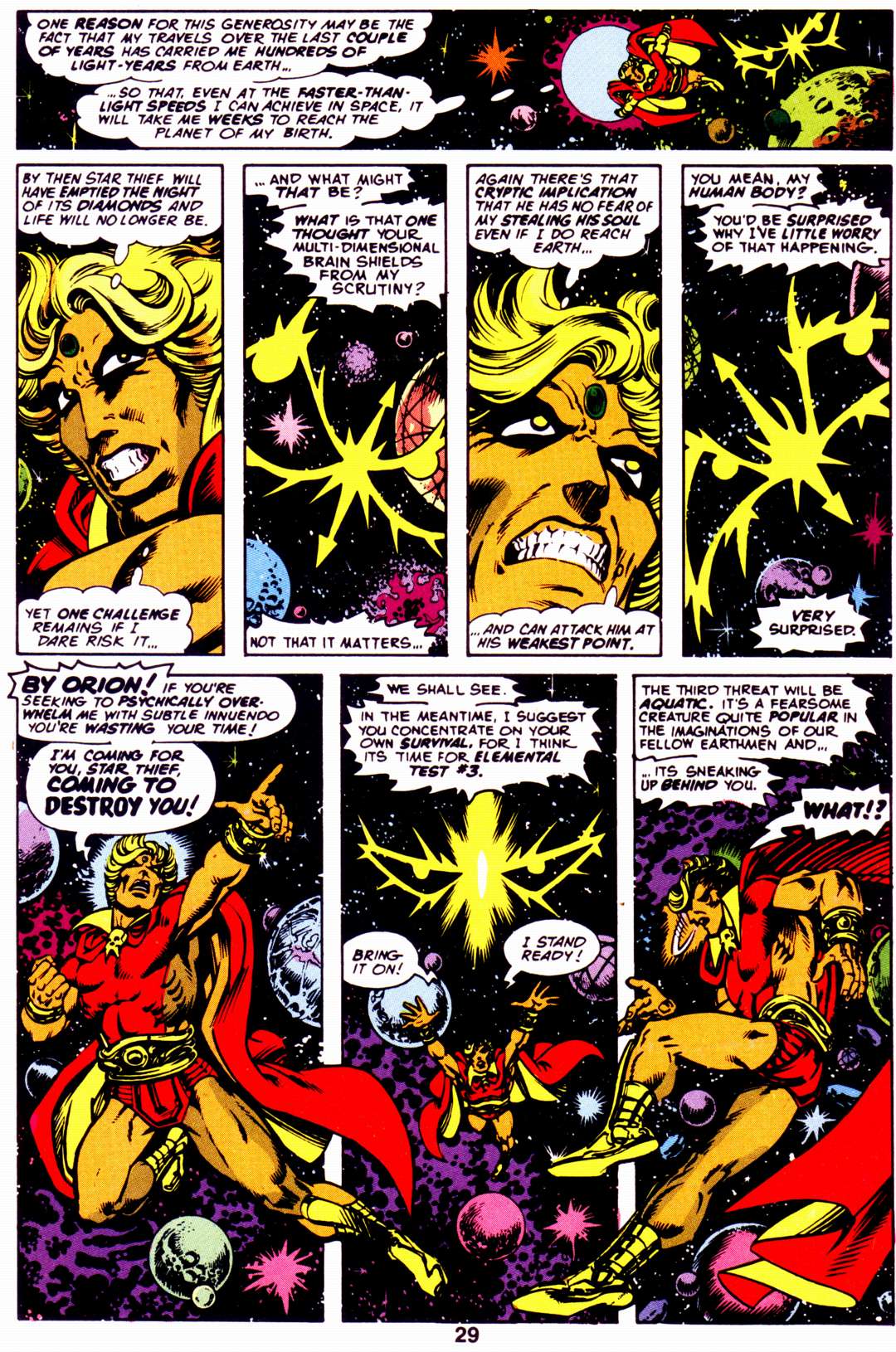 Read online Warlock (1982) comic -  Issue #4 - 31