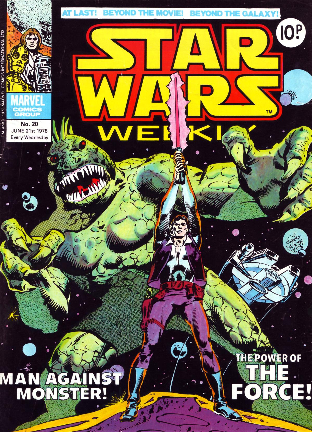 Read online Star Wars Weekly comic -  Issue #20 - 1