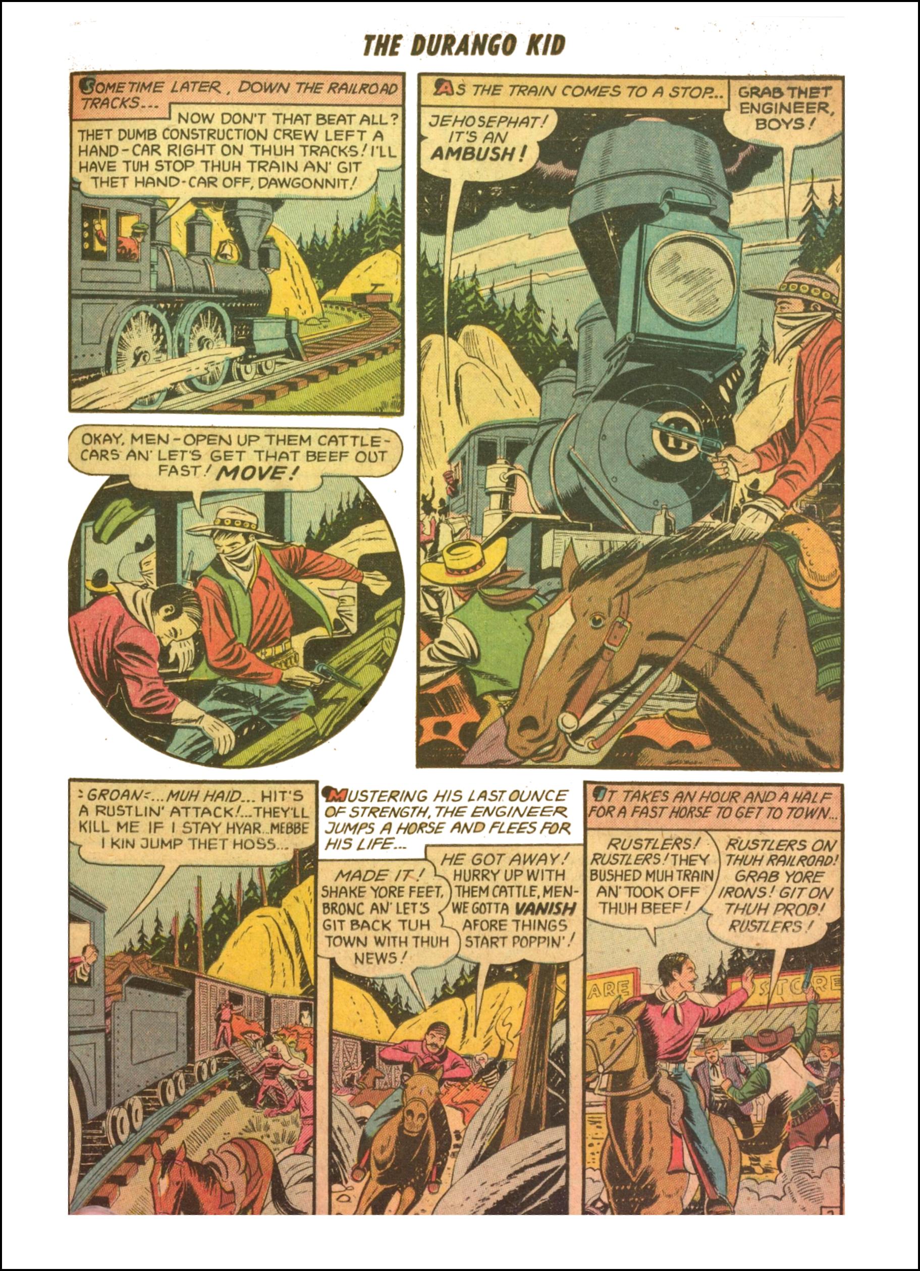 Read online Charles Starrett as The Durango Kid comic -  Issue #21 - 19