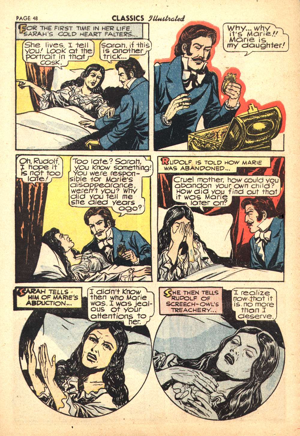 Read online Classics Illustrated comic -  Issue #44 - 50