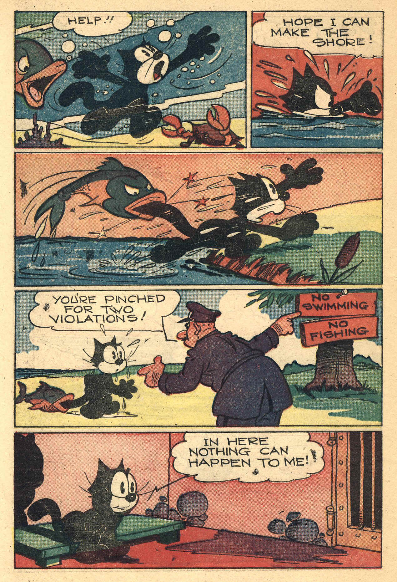 Read online Felix the Cat (1951) comic -  Issue #24 - 14