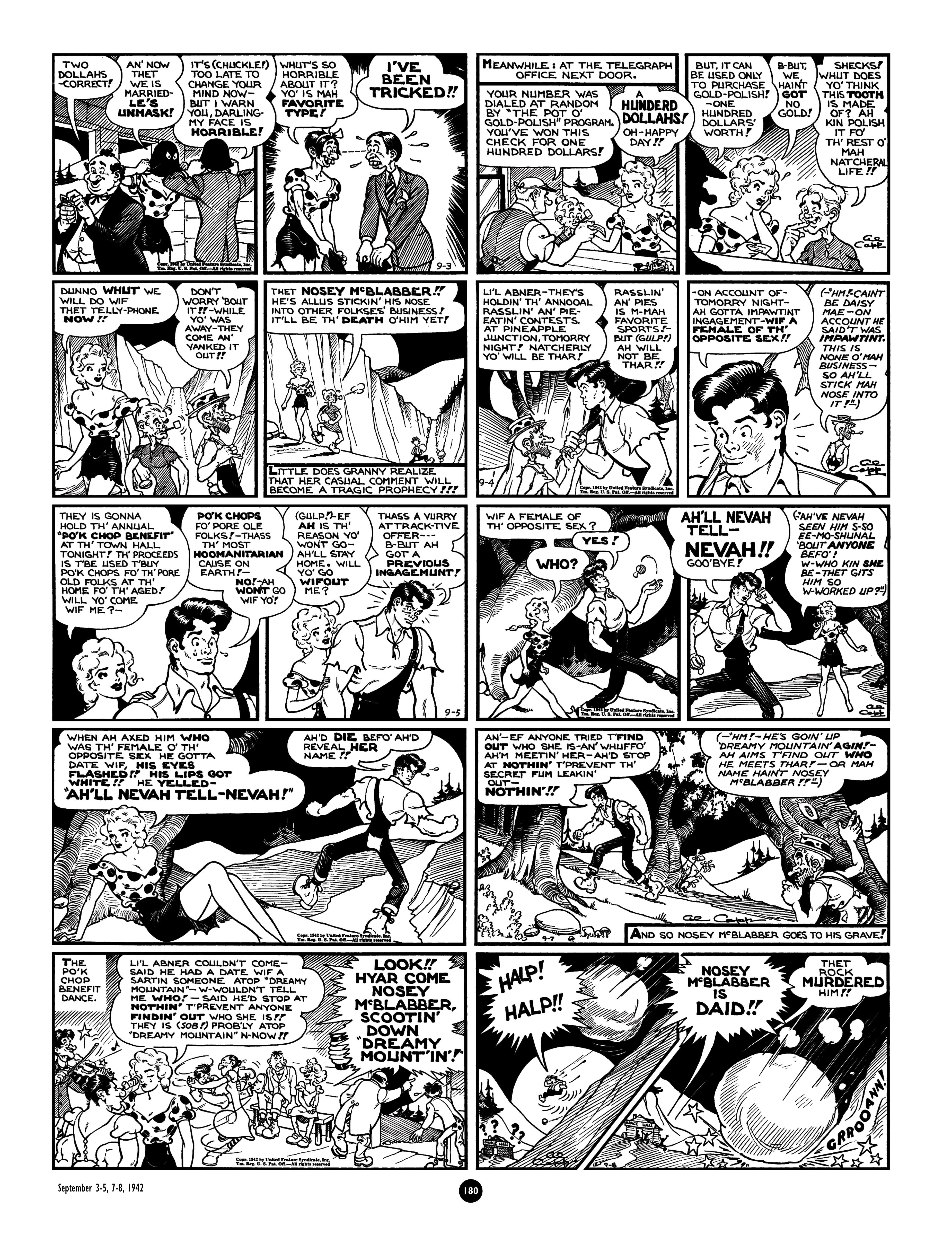 Read online Al Capp's Li'l Abner Complete Daily & Color Sunday Comics comic -  Issue # TPB 4 (Part 2) - 82