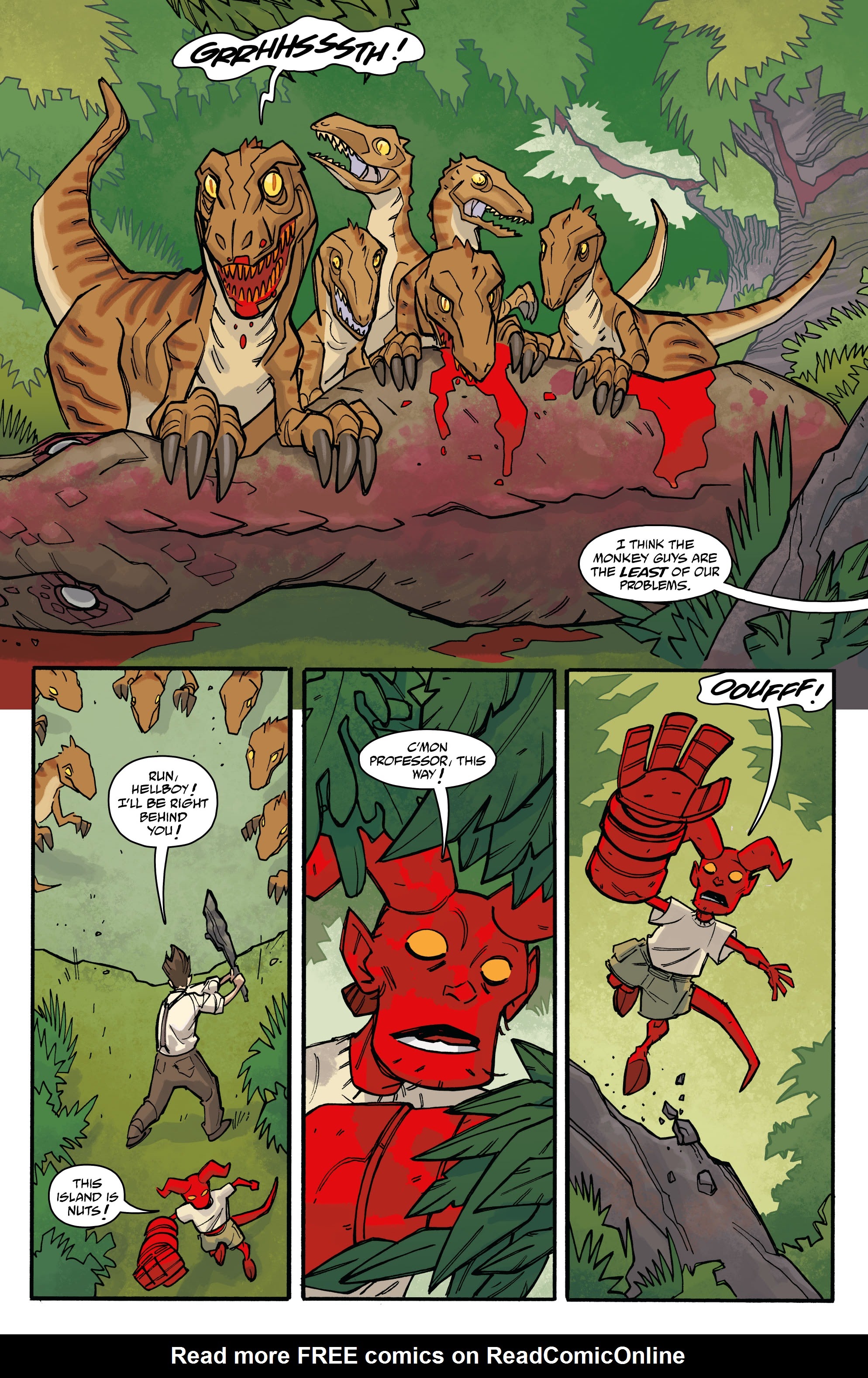 Read online Young Hellboy comic -  Issue #1 - 18