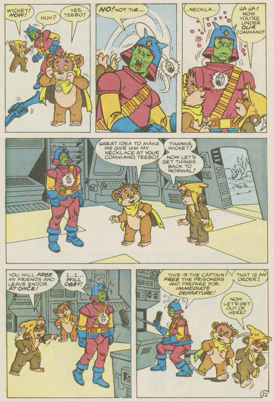 Read online Ewoks (1987) comic -  Issue #14 - 23