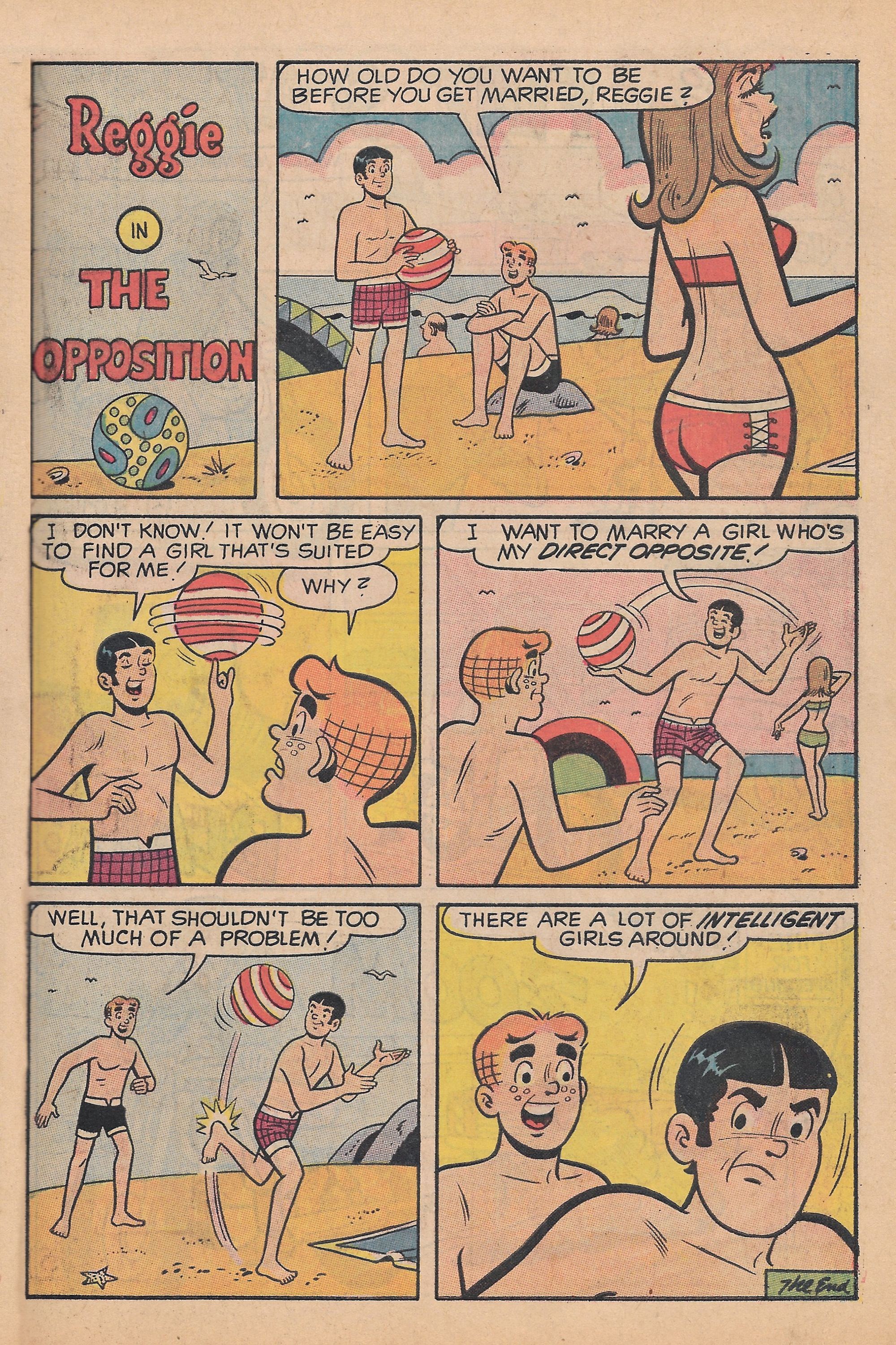 Read online Reggie's Wise Guy Jokes comic -  Issue #15 - 51