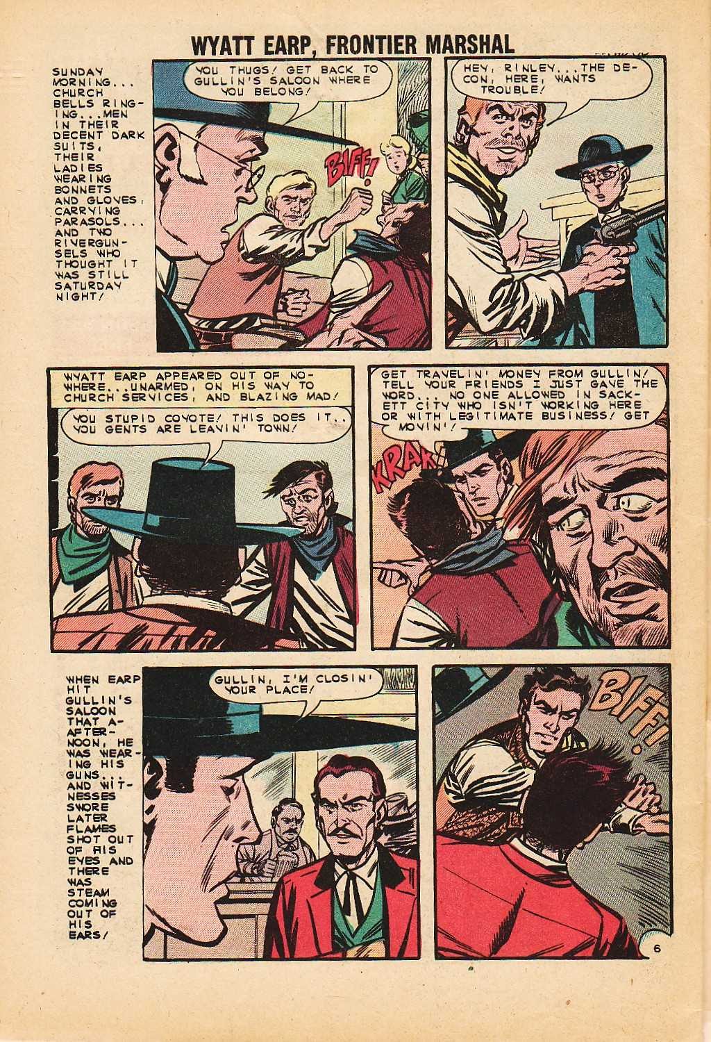 Read online Wyatt Earp Frontier Marshal comic -  Issue #48 - 32