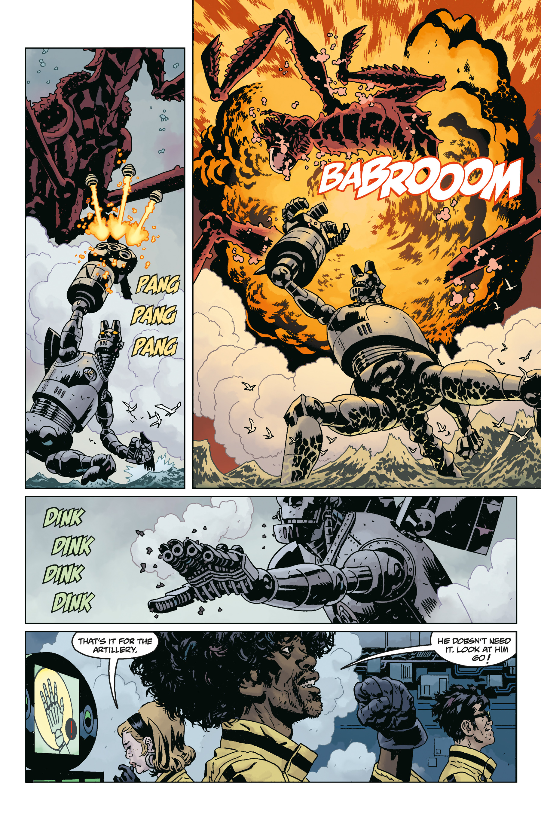 Read online Giant Robot Hellboy comic -  Issue #2 - 14