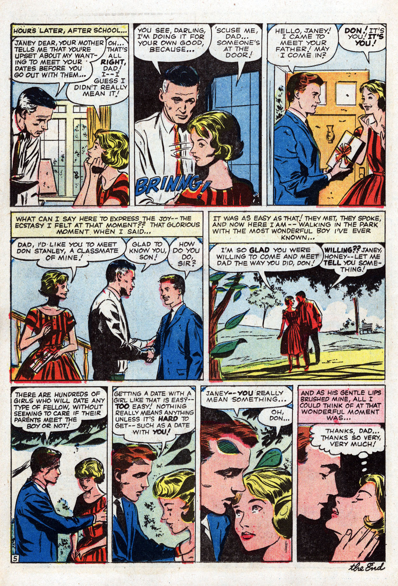 Read online Teen-Age Romance comic -  Issue #85 - 14