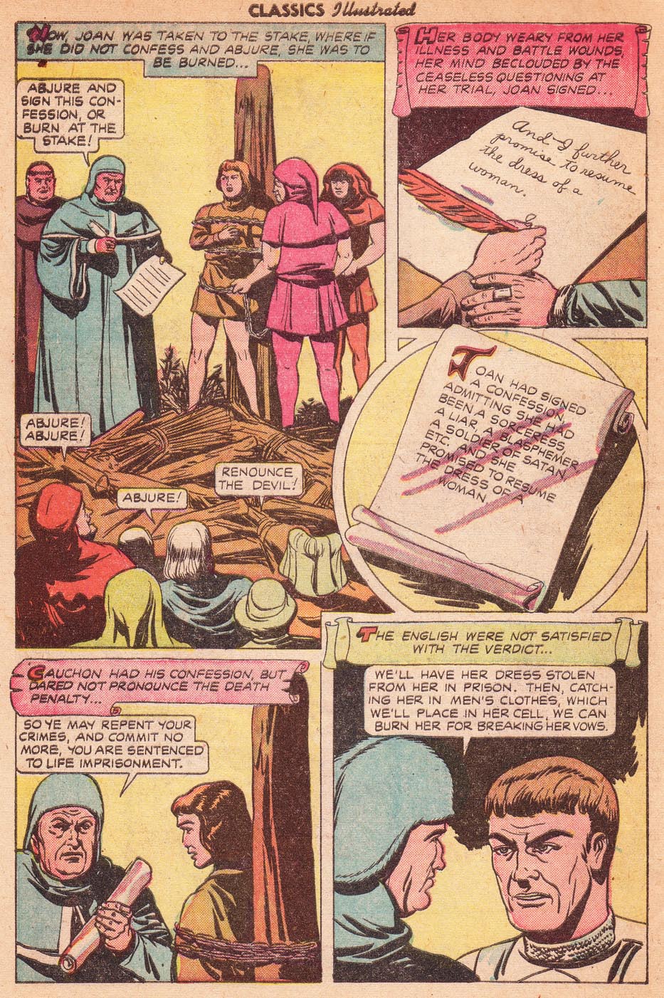 Read online Classics Illustrated comic -  Issue #78 - 46