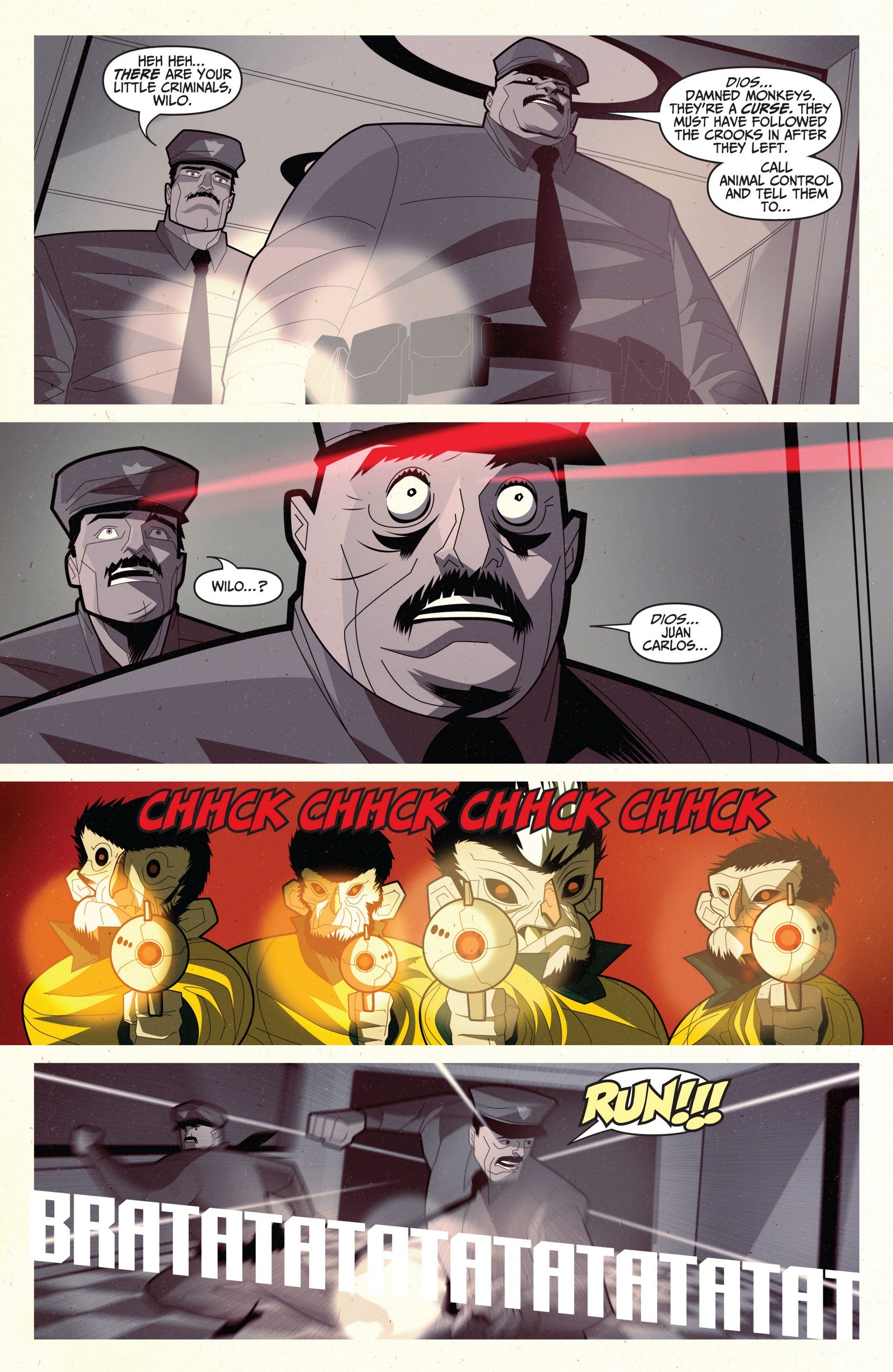 Read online Fantastic Four in...Ataque del M.O.D.O.K.! comic -  Issue # Full - 4