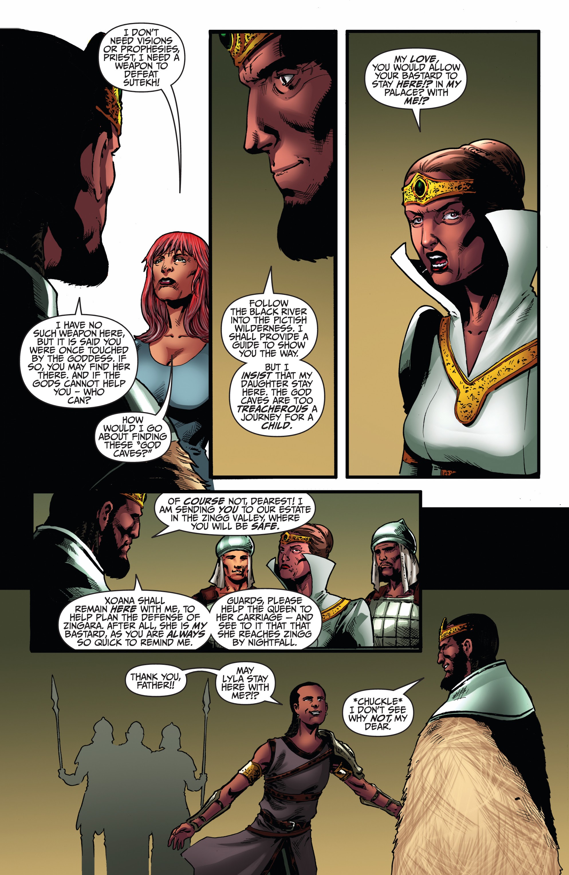 Read online Red Sonja: Vulture's Circle comic -  Issue # _TPB - 61