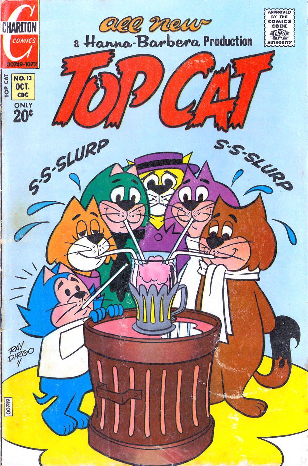 Read online Top Cat (1970) comic -  Issue #13 - 1