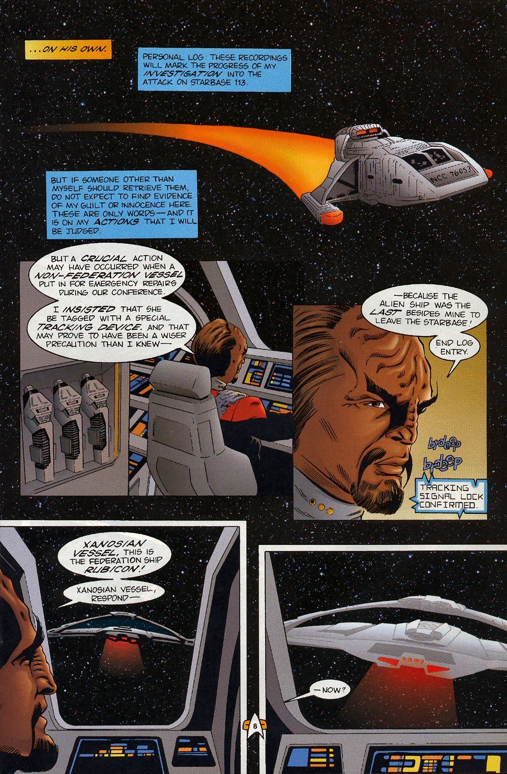 Read online Star Trek: Deep Space Nine: Worf Special comic -  Issue # Full - 13