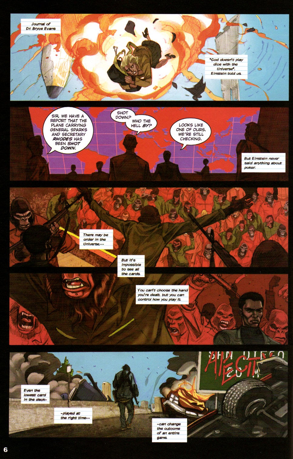 Read online Revolution on the Planet of the Apes comic -  Issue #3 - 8