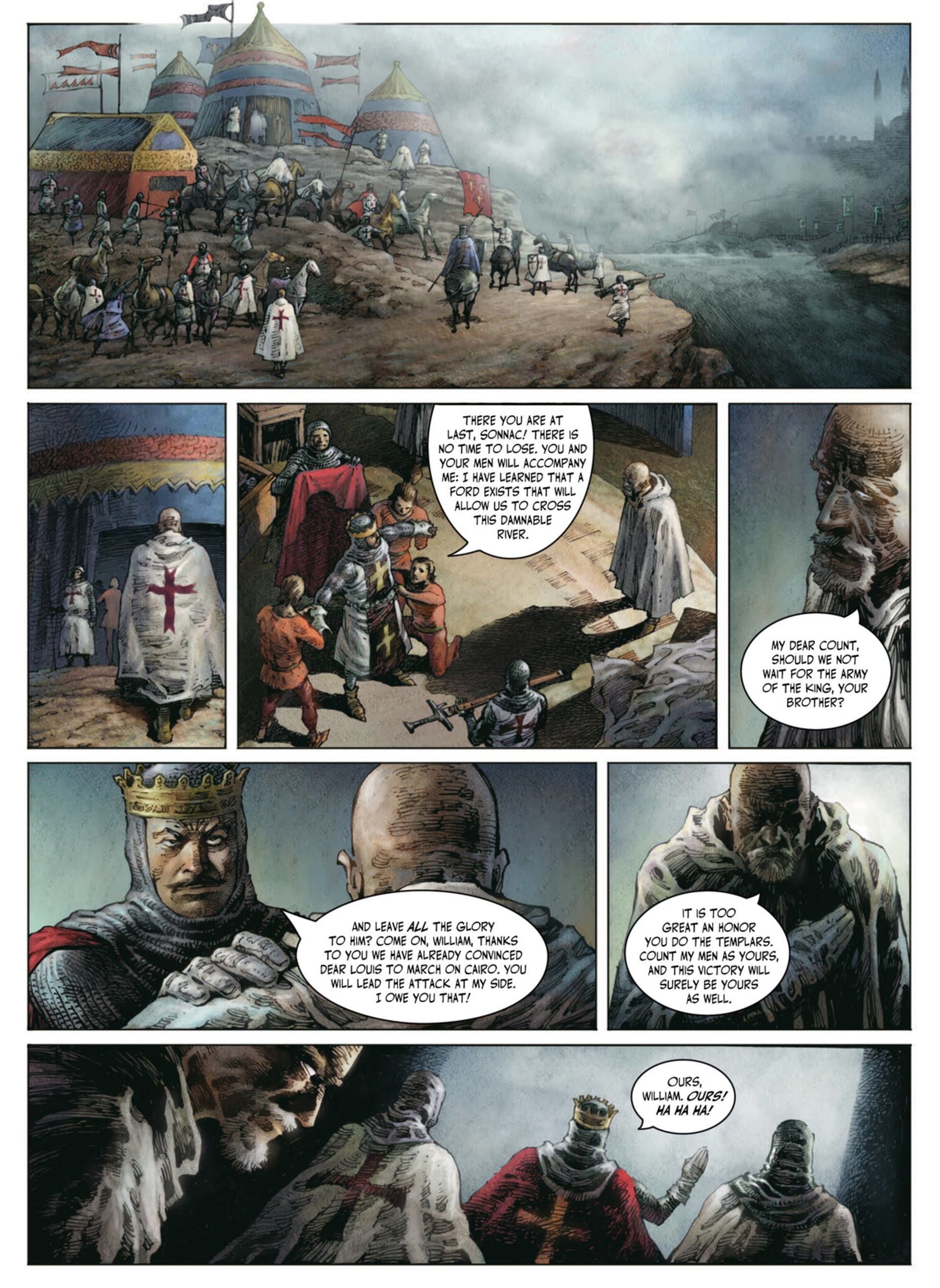 Read online Crusades comic -  Issue #3 - 31