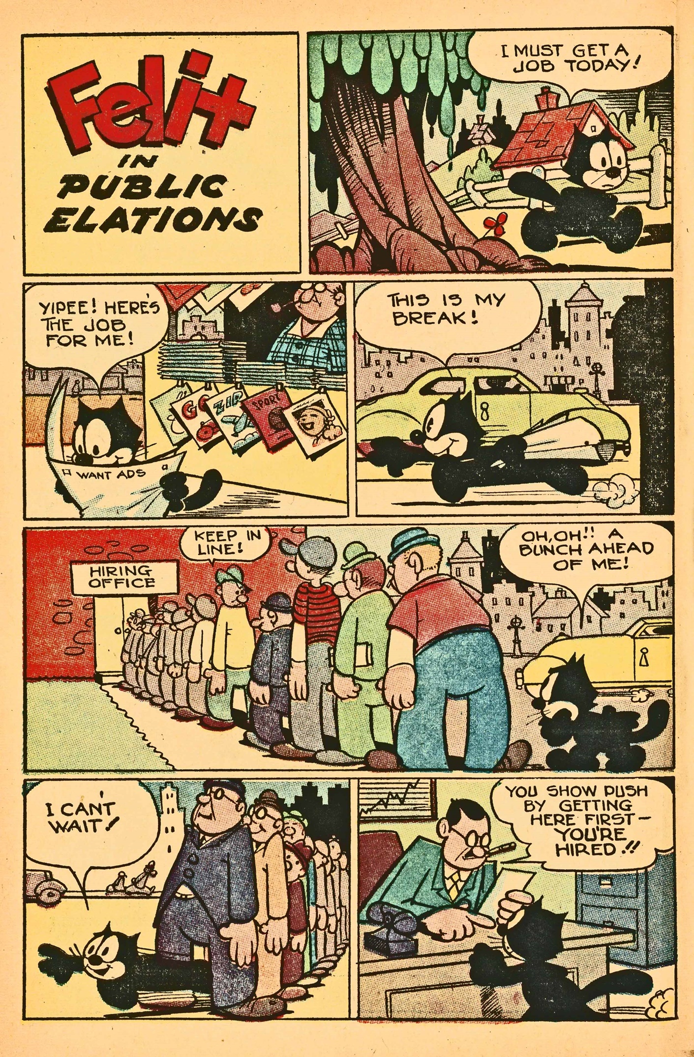 Read online Felix the Cat (1951) comic -  Issue #48 - 4