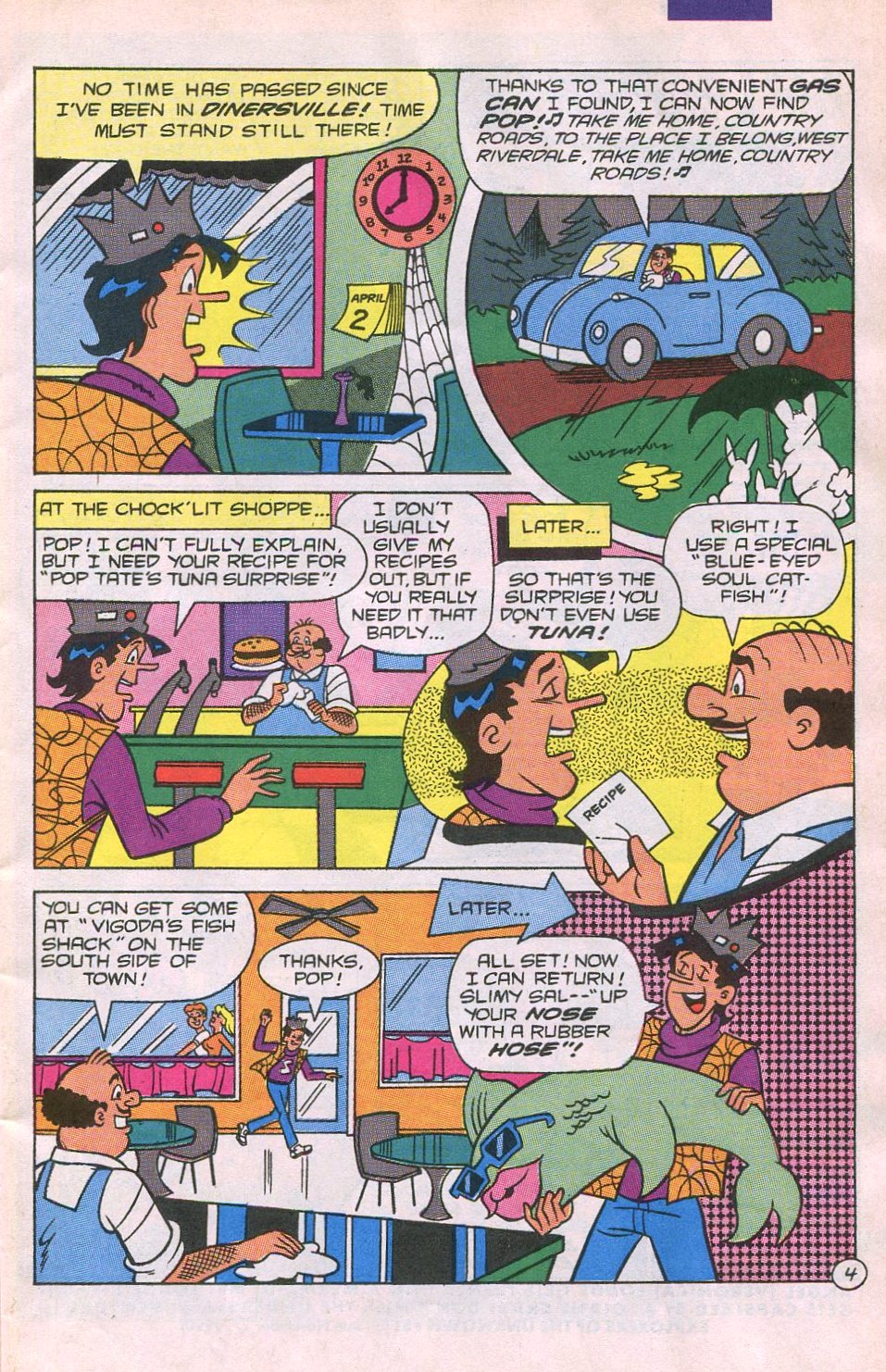 Read online Jughead's Diner comic -  Issue #6 - 7