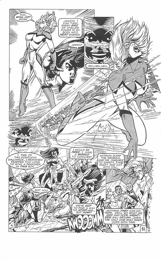 Read online Femforce: Time Storm comic -  Issue # Full - 55