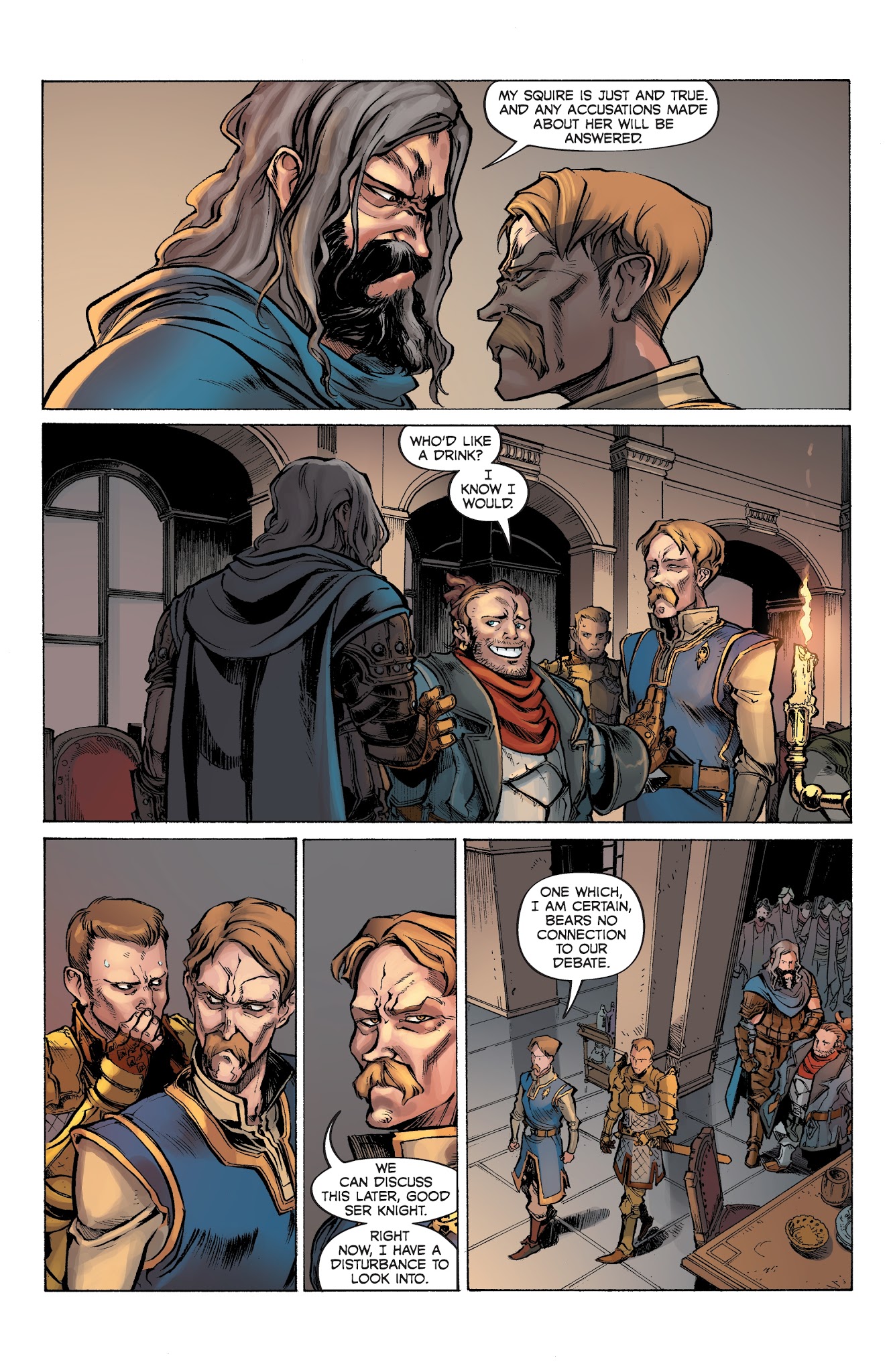 Read online Dragon Age: Knight Errant comic -  Issue #4 - 9