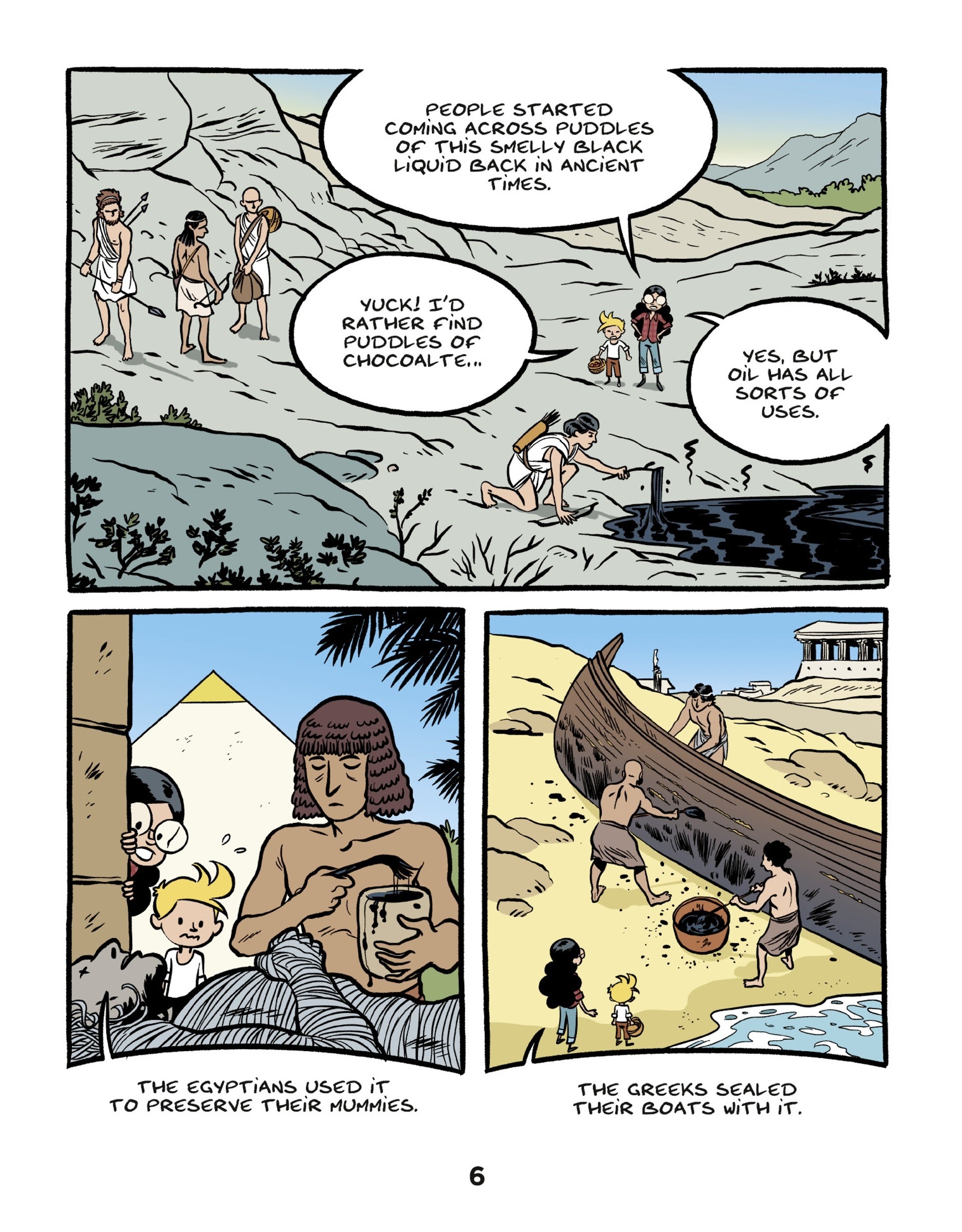 Read online On The History Trail With Ariane & Nino comic -  Issue #4 - 6