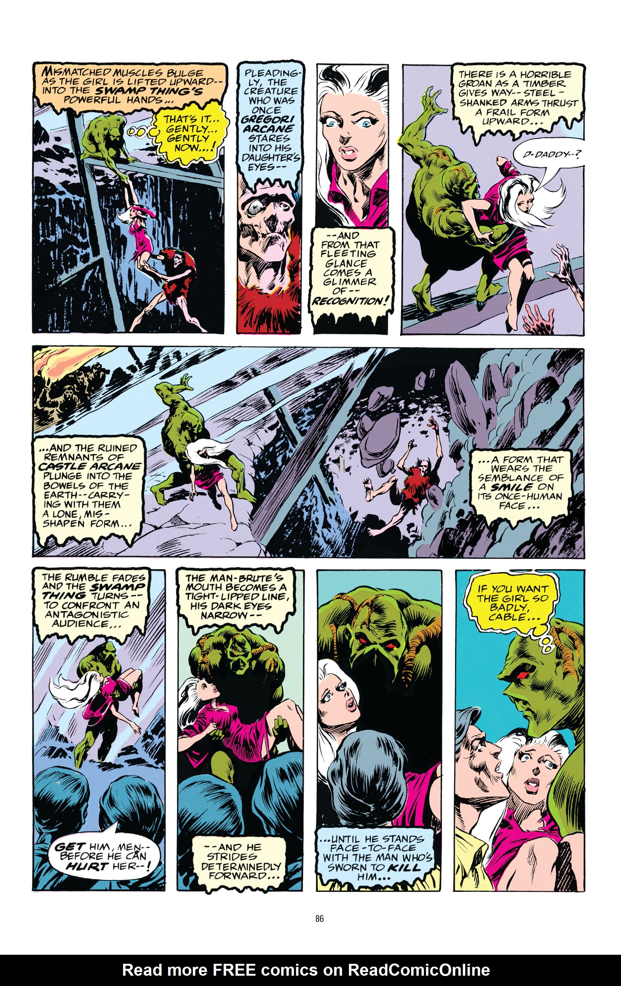 Read online Swamp Thing: The Bronze Age comic -  Issue # TPB 1 (Part 1) - 86