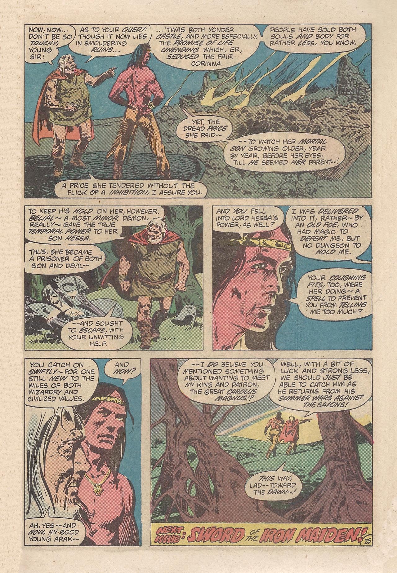 Read online Arak Son of Thunder comic -  Issue #2 - 31