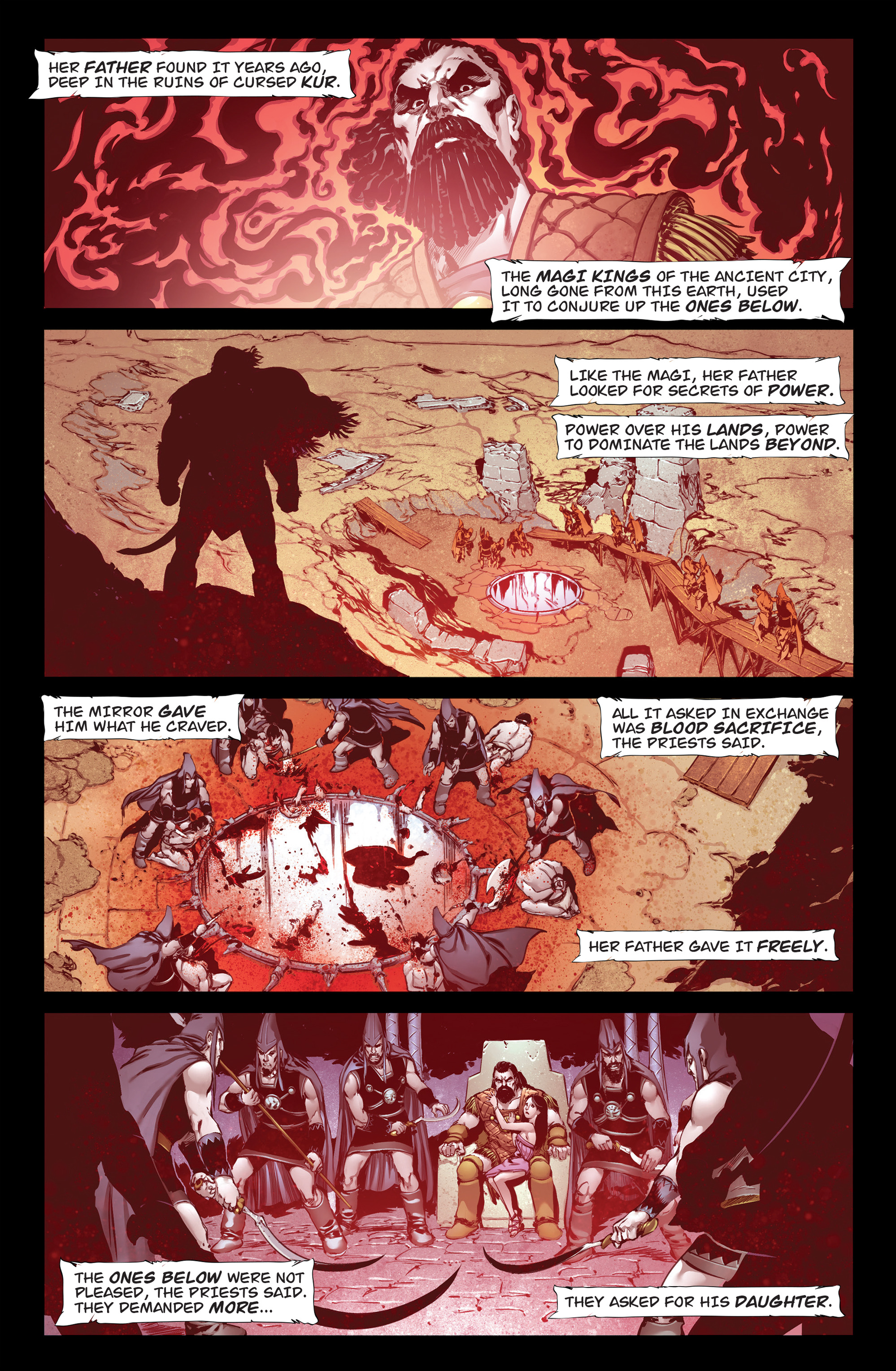 Read online Queen of Vampires comic -  Issue #1 - 21