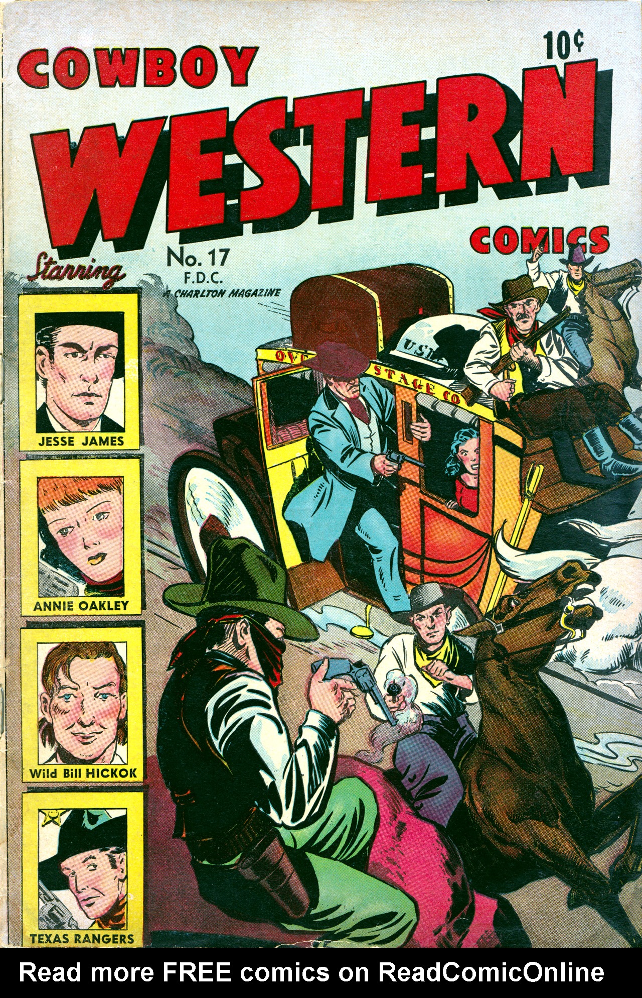 Read online Cowboy Western Comics (1948) comic -  Issue #17 - 1