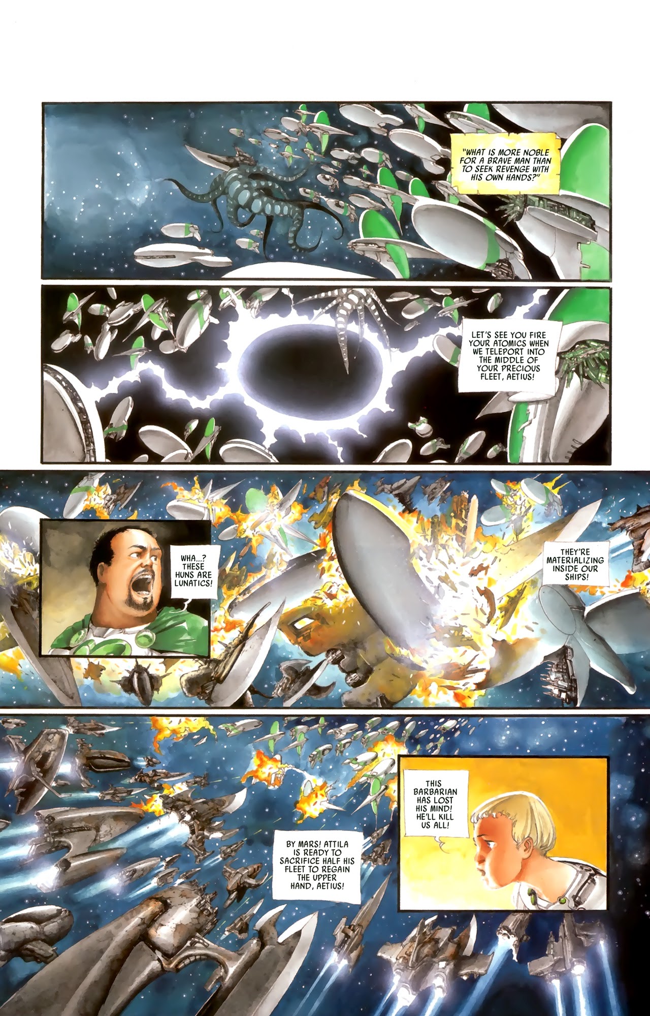 Read online Scourge Of The Gods: The Fall comic -  Issue #1 - 19