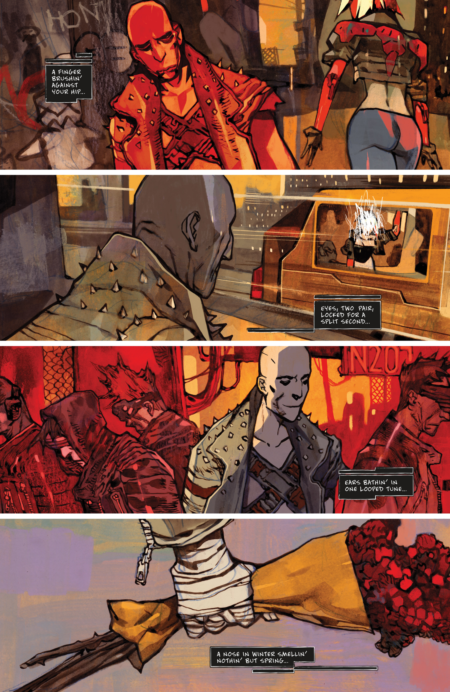 Read online Cyberpunk 2077: XOXO comic -  Issue #1 - 5