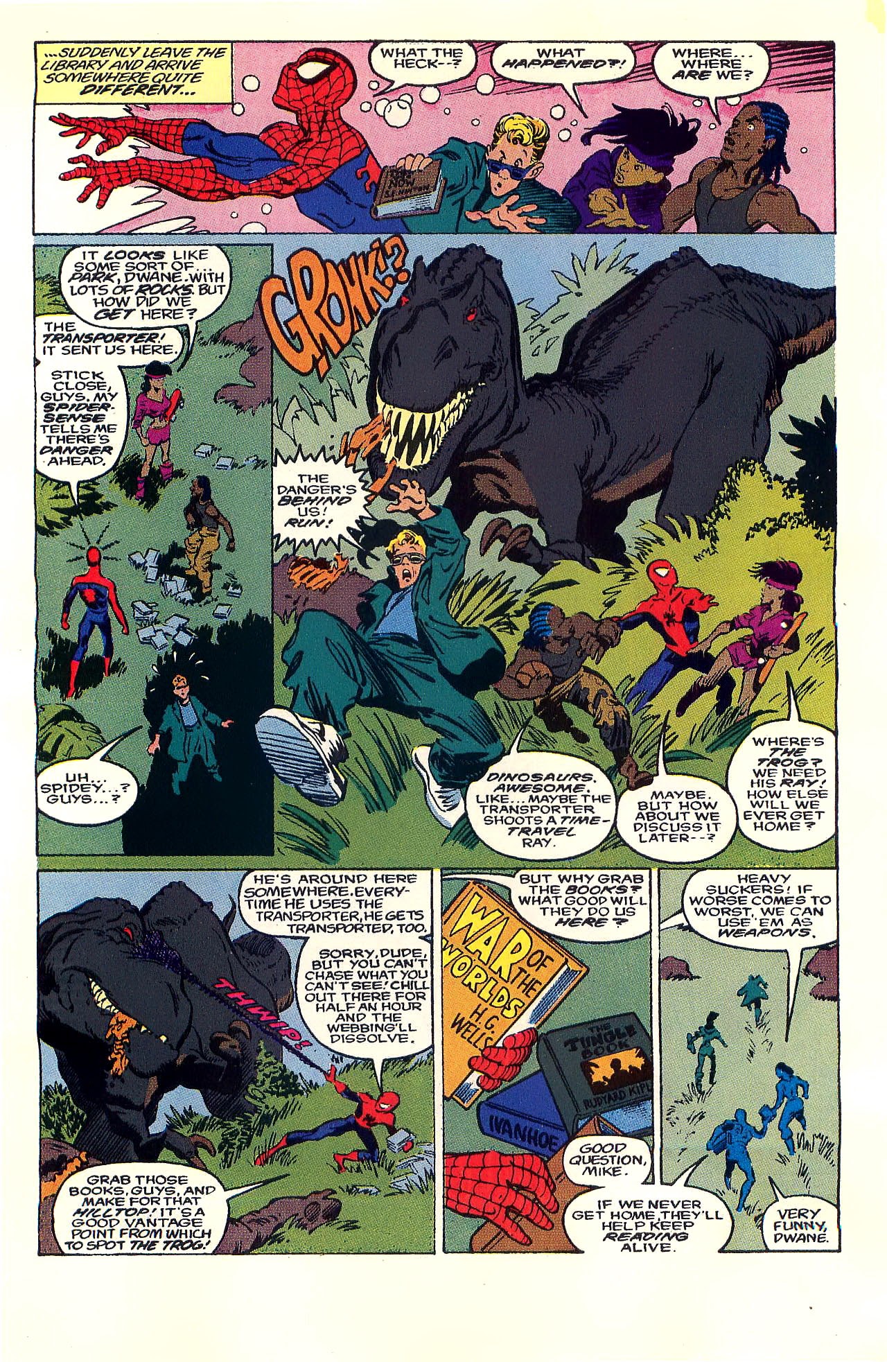 Read online Adventures in Reading Starring the Amazing Spider-Man (1991) comic -  Issue # Full - 4