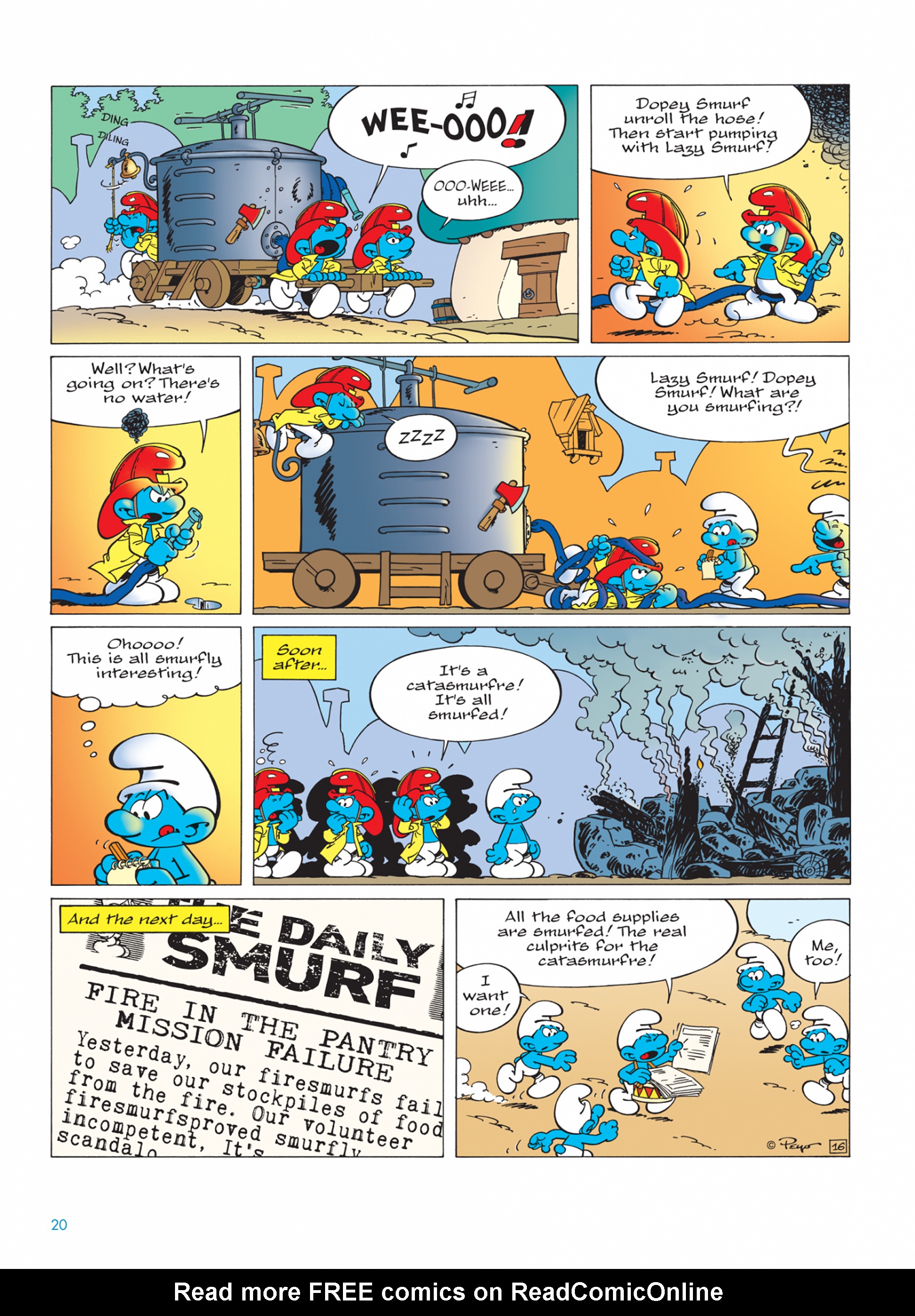 Read online The Smurfs comic -  Issue #24 - 20