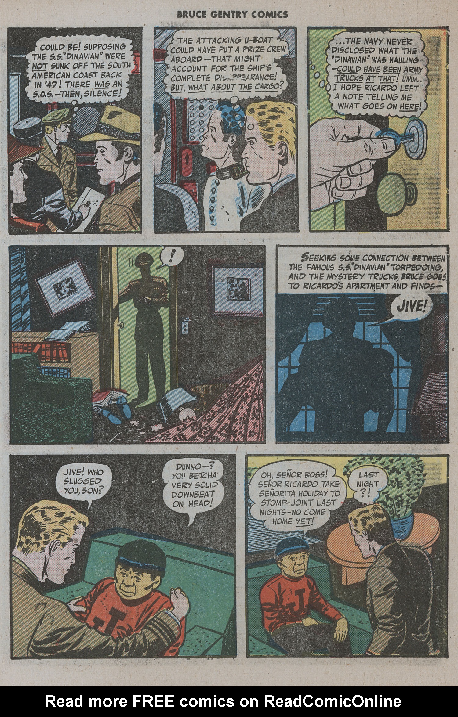 Read online Bruce Gentry comic -  Issue #3 - 15