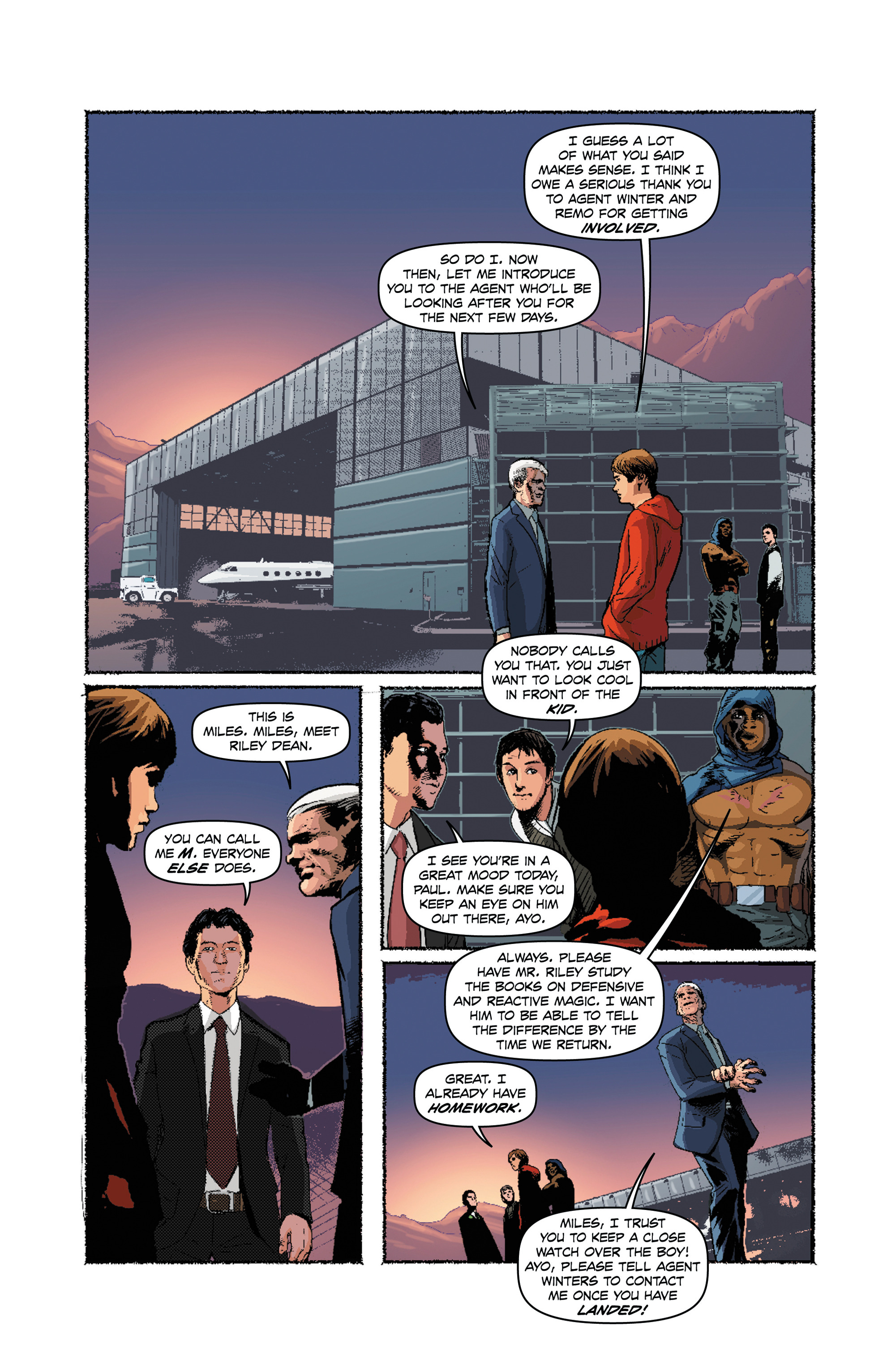 Read online The Agency (2014) comic -  Issue # TPB - 49
