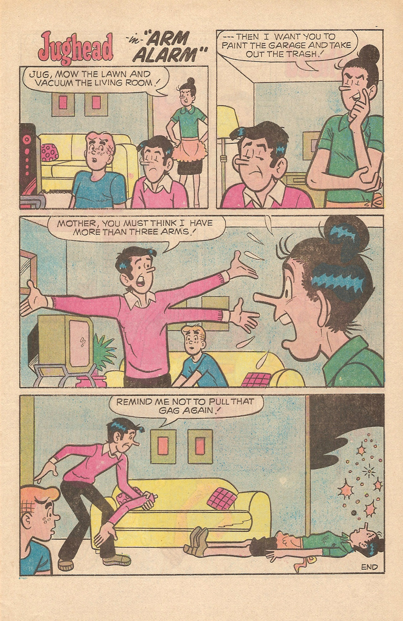 Read online Jughead's Jokes comic -  Issue #48 - 5