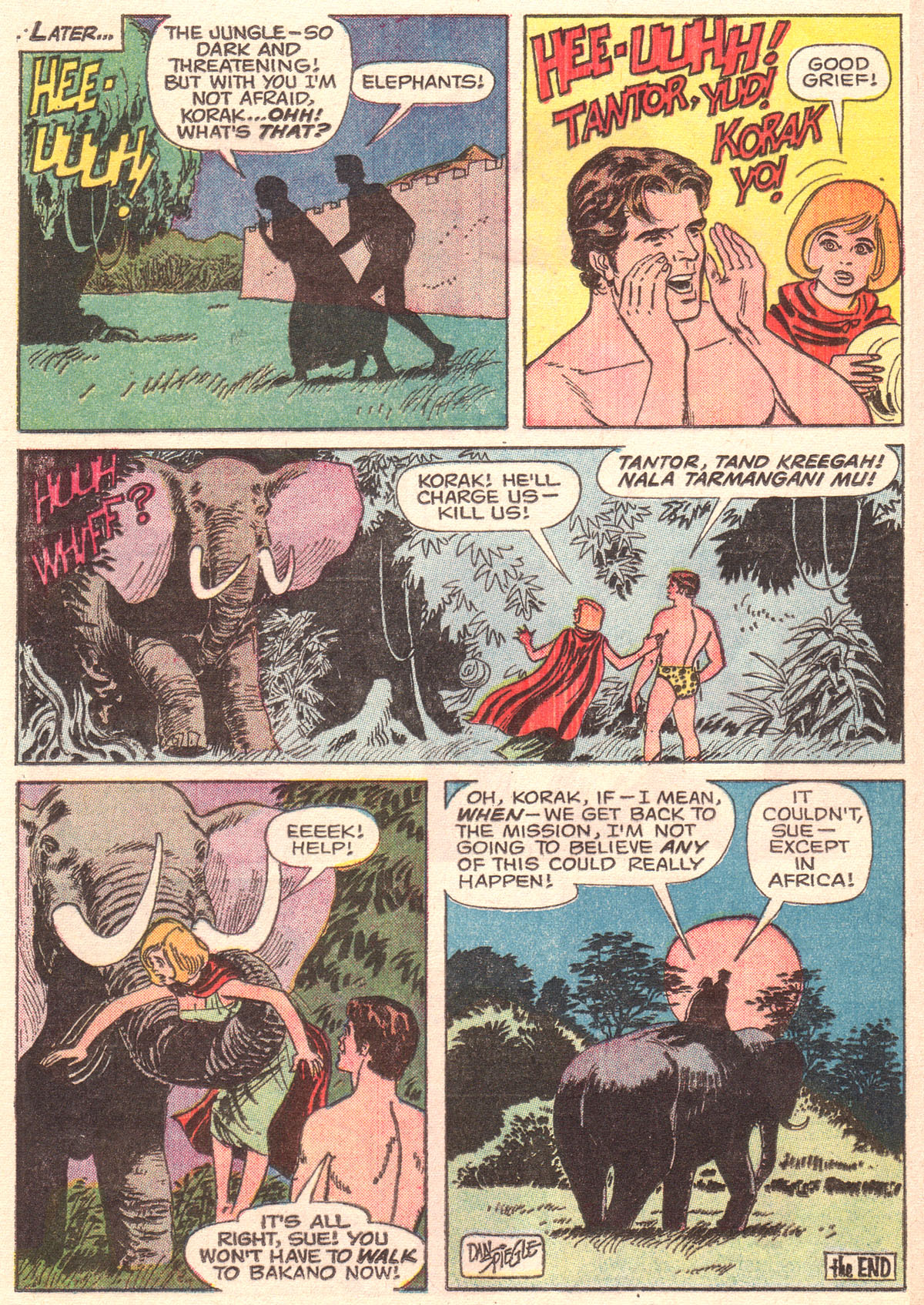 Read online Korak, Son of Tarzan (1964) comic -  Issue #31 - 16