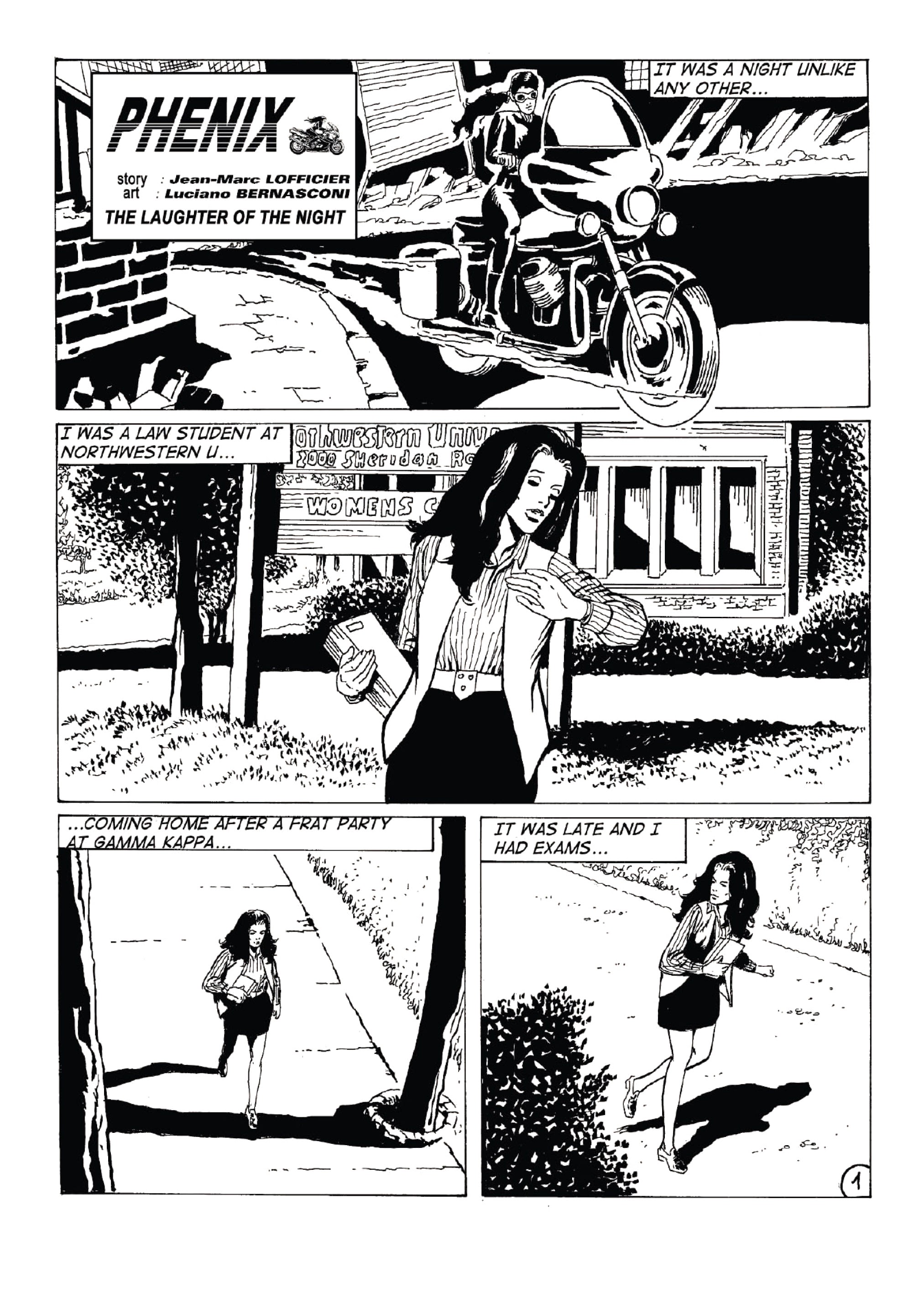 Read online Phenix comic -  Issue #1 - 2