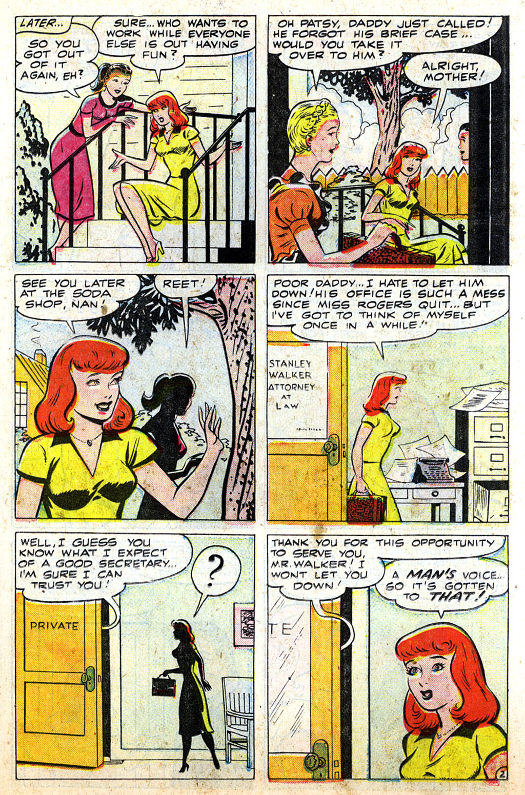 Read online Patsy Walker comic -  Issue #43 - 29