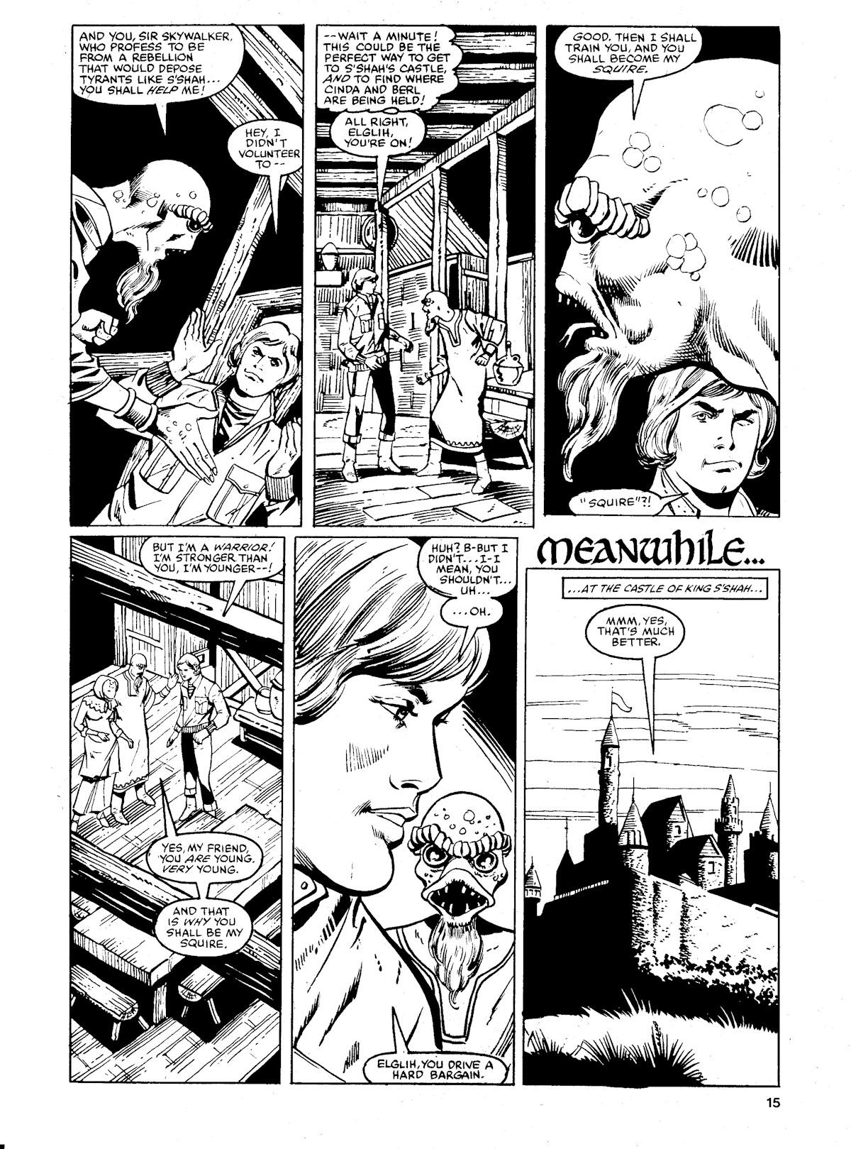 Read online Star Wars Weekly comic -  Issue #164 - 15